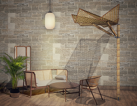 A corner in the tea room