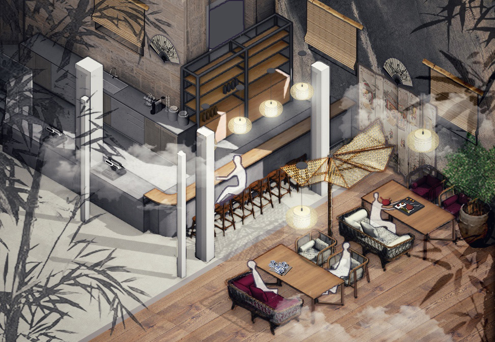 Redeveloping a Scottish kirk into a modern tea house