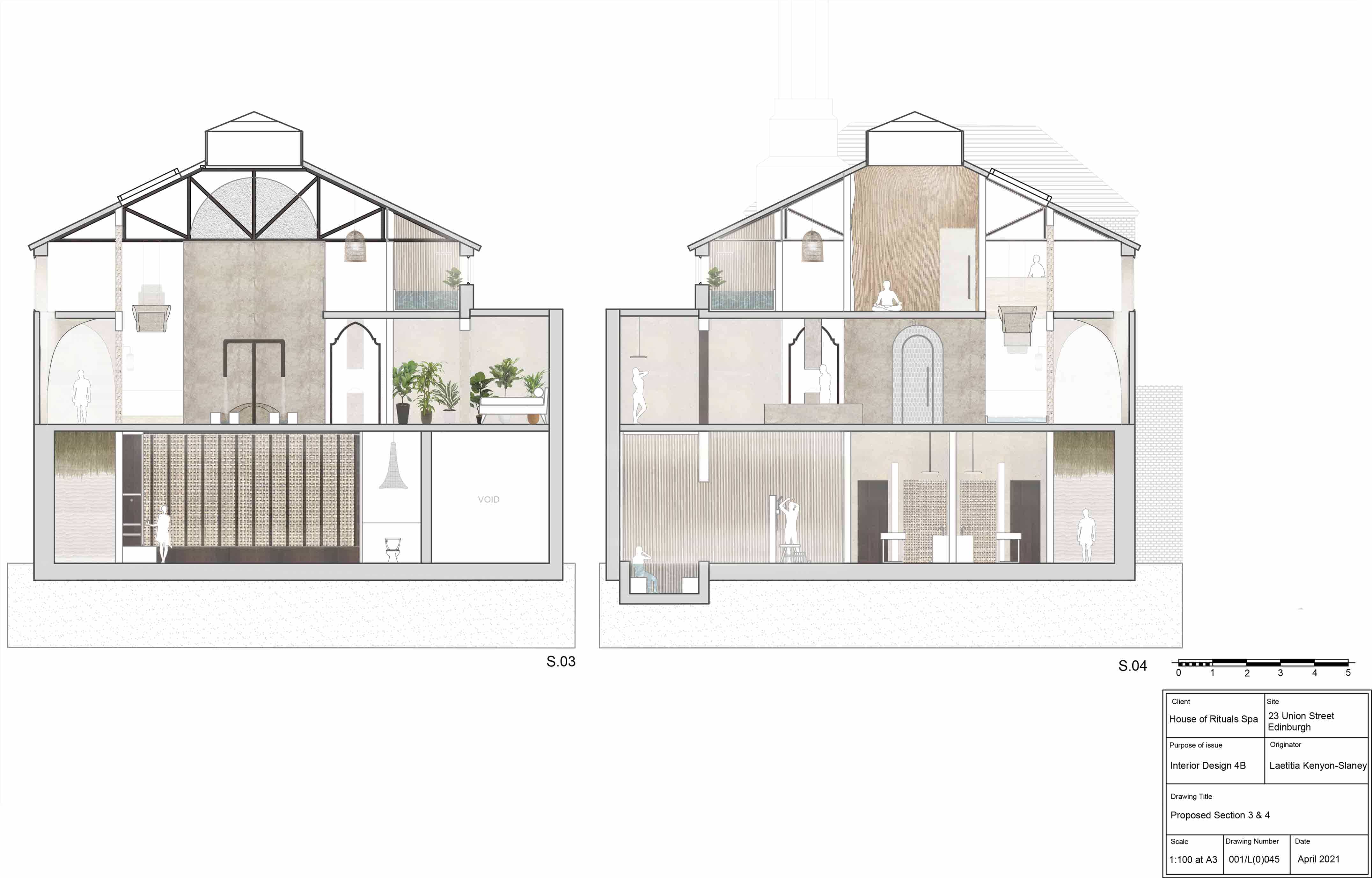 Rendered Sections 3 & 4