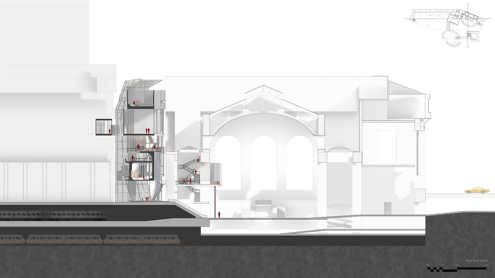 Section through Transient Seam