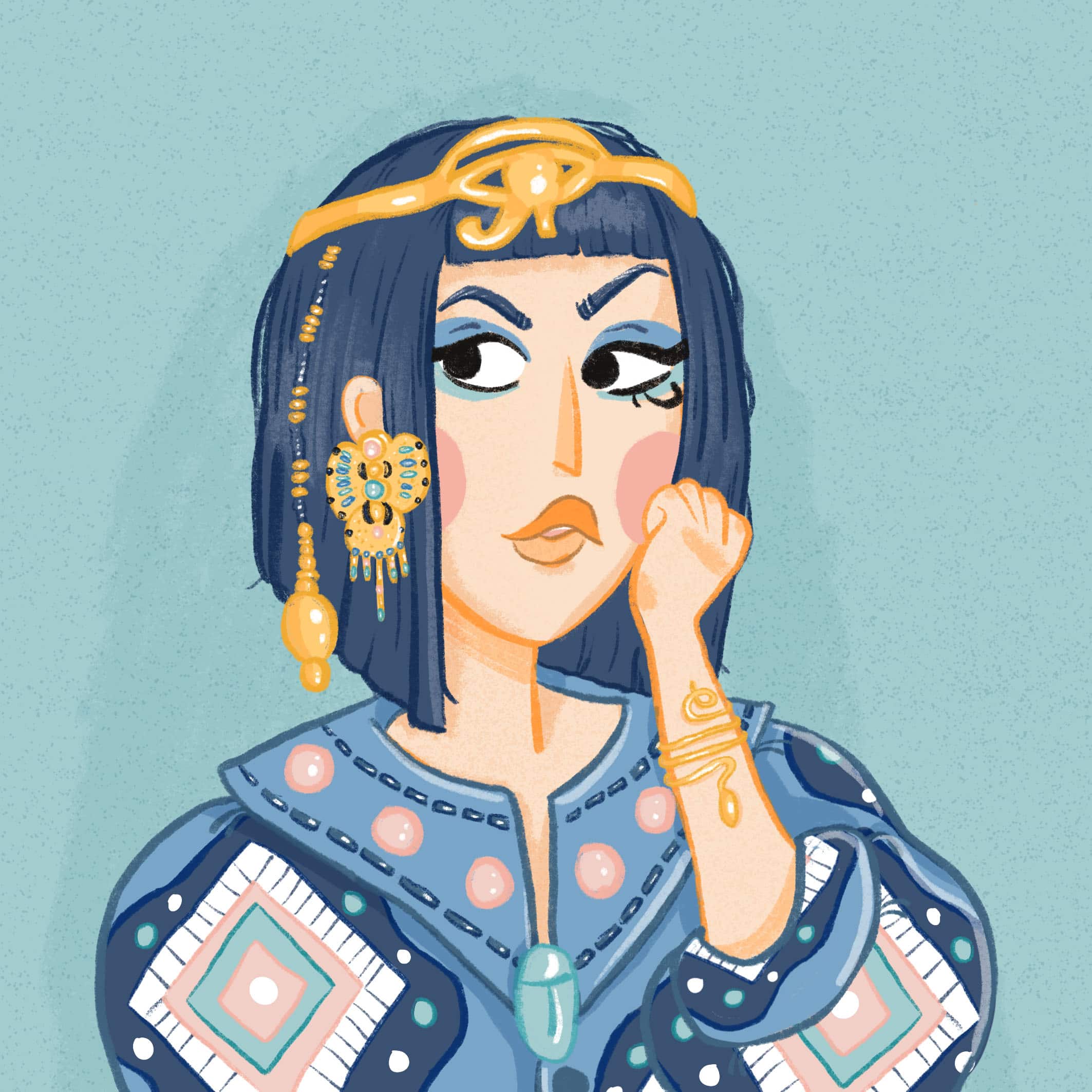 Portrait cleopatra 
