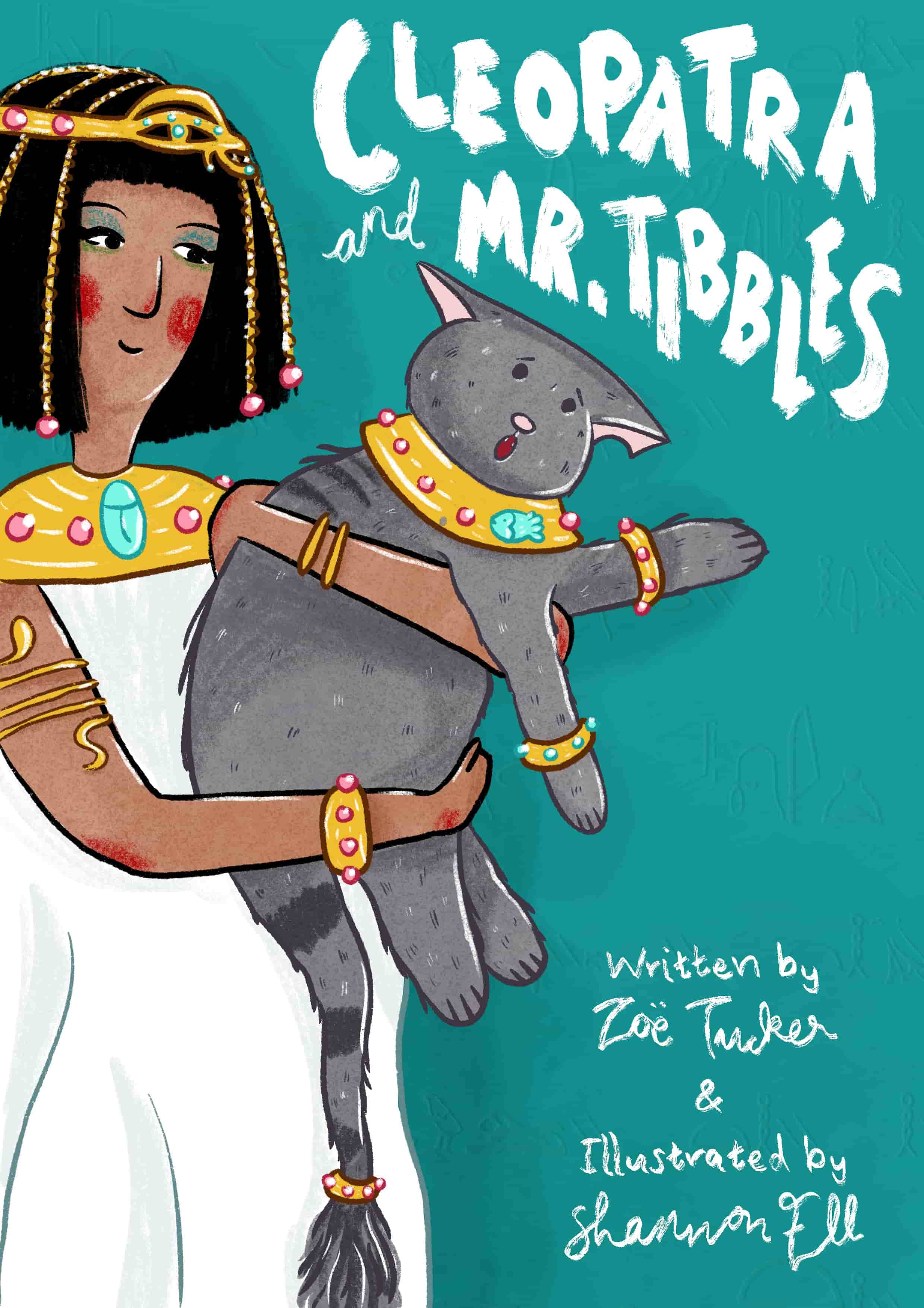 Zoe Tucker's Cleopatra and Mr Tibbles Cover design