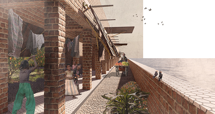 Paradise Pomegranate, New Riverfront Walkway