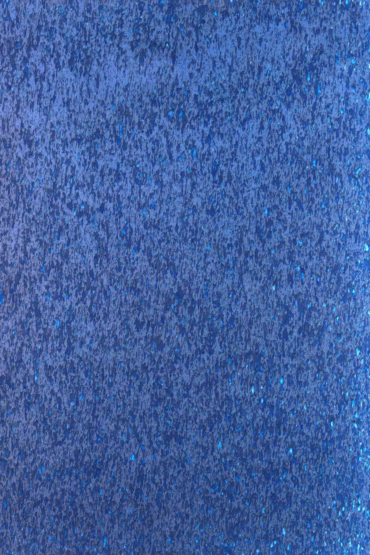  a blue A1 cyanotype print recording rainfall onto watercolour paper