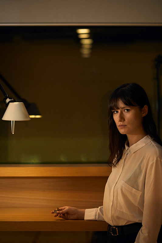 Portrait of Natalie Hotchkiss.
