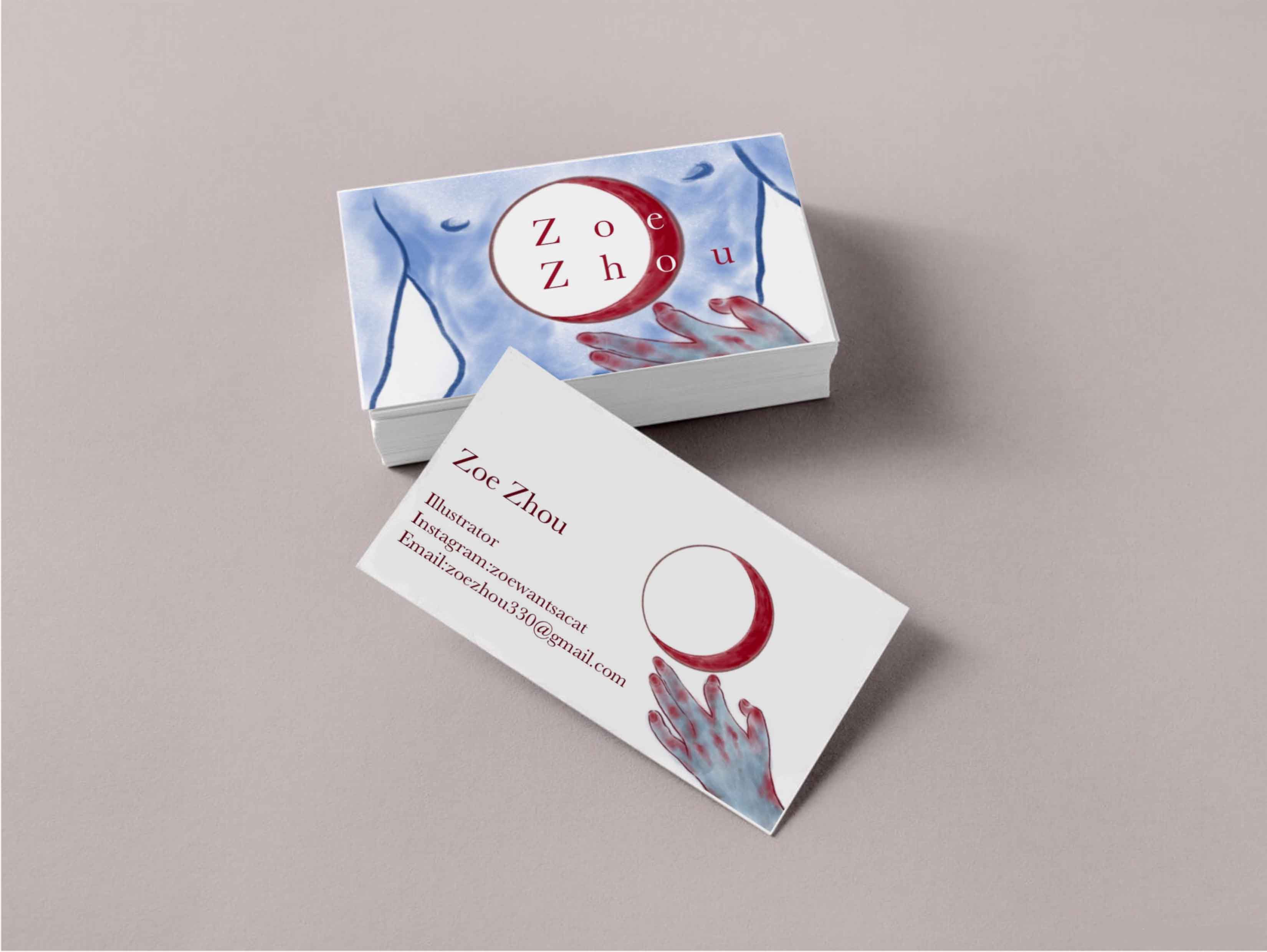 zoe zhou-My business card