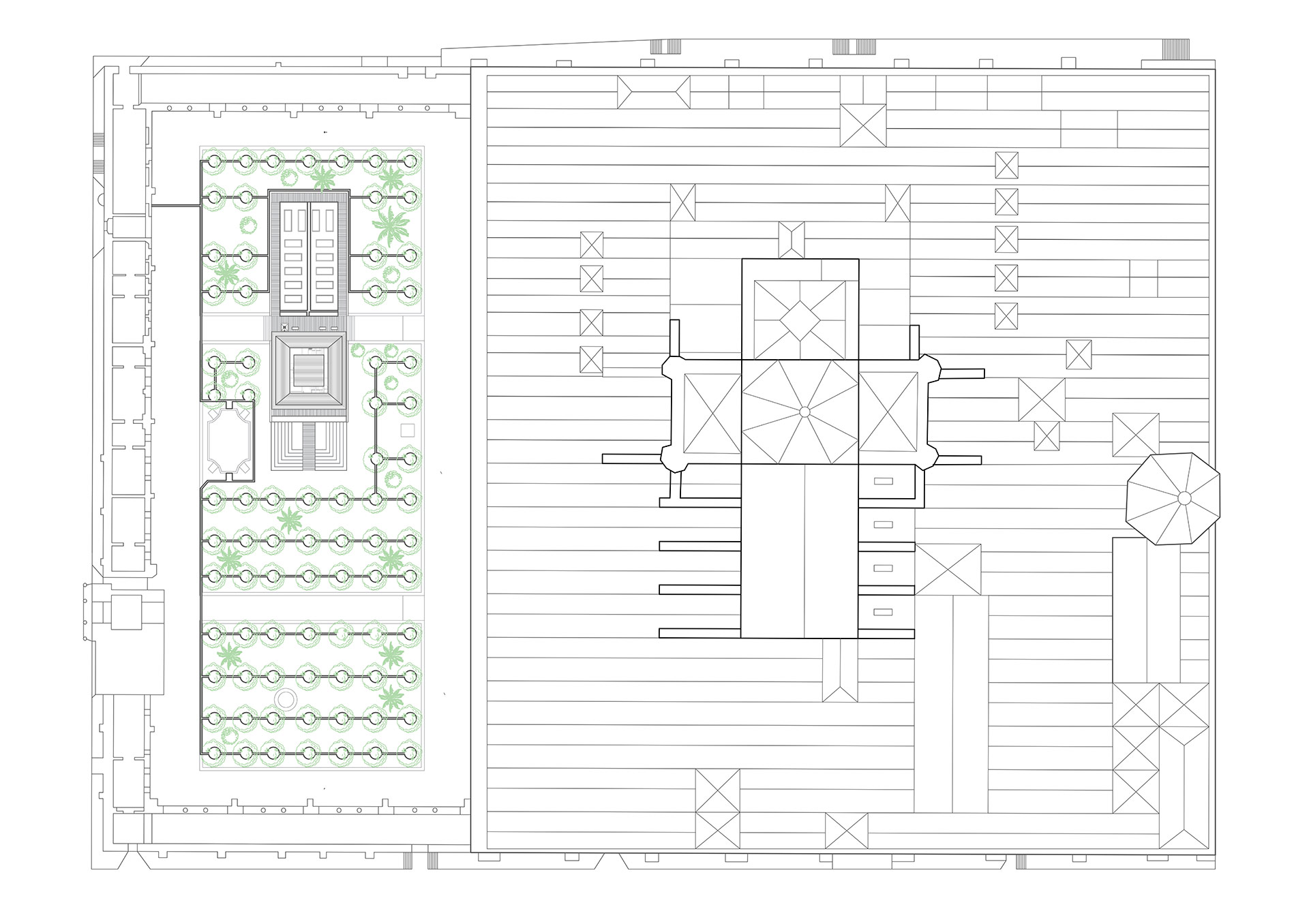 Embedded Hortus Conclusus Site Plan