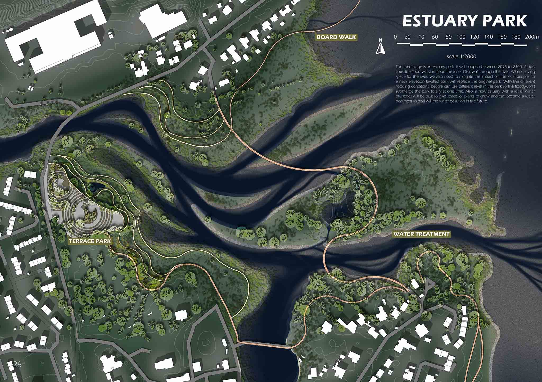 master plan of estuary park