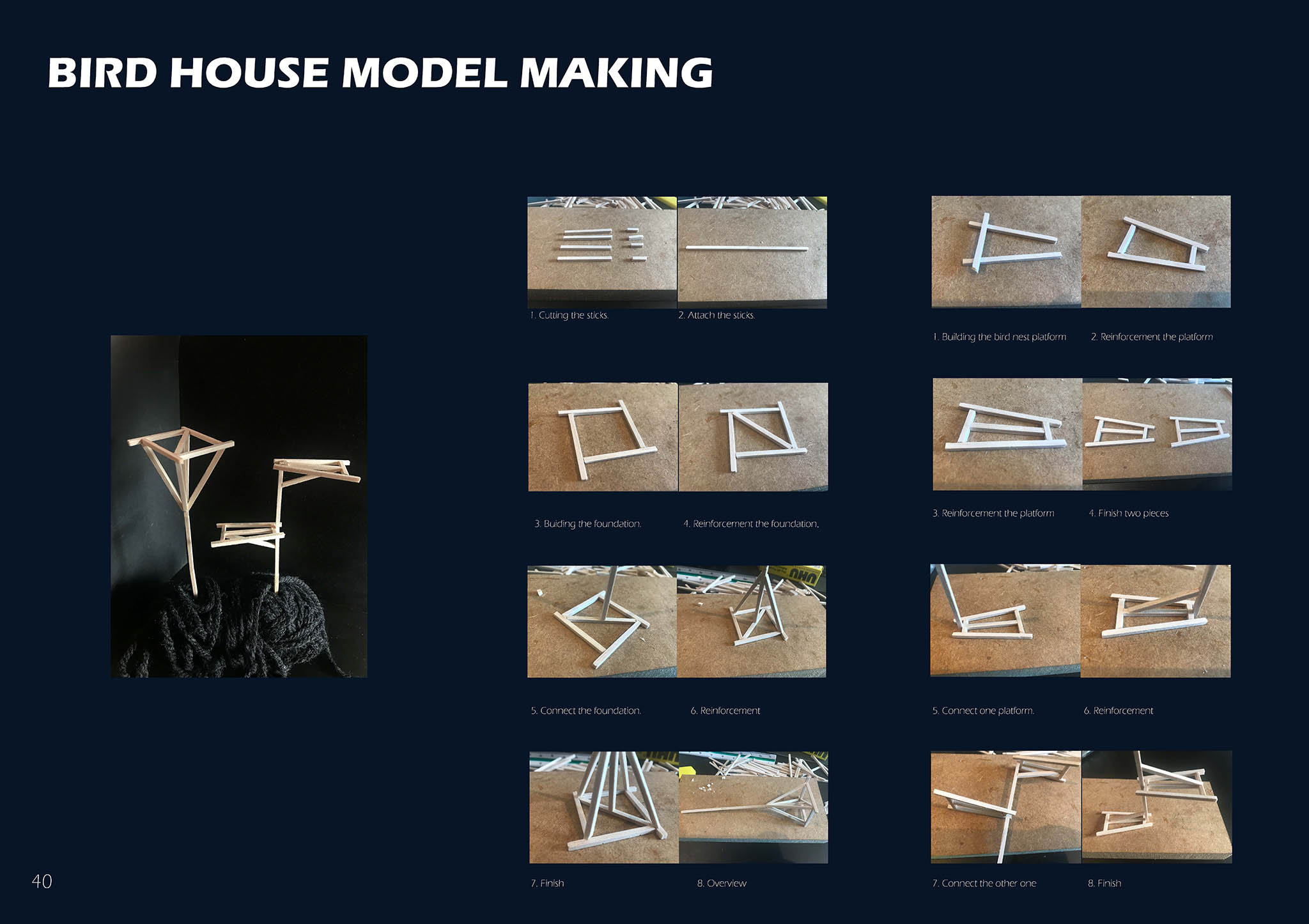 bird house model making