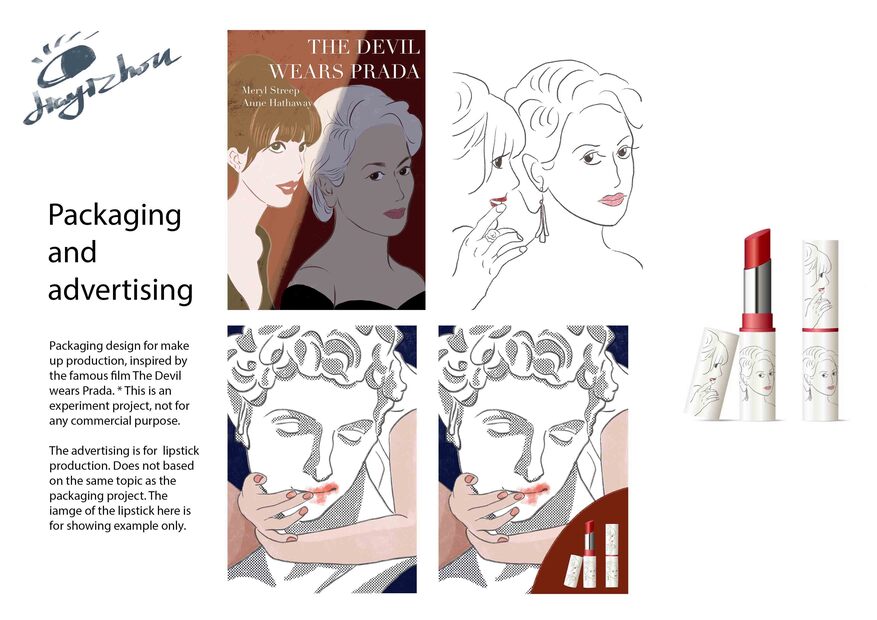 zoe zhou-Packaging design-makeup
