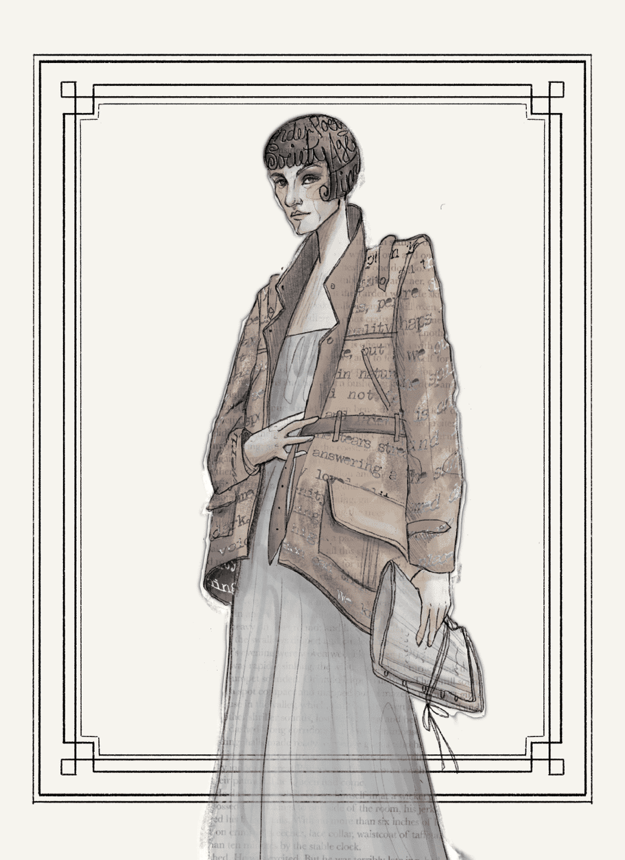 Orlando in 1928 illustration 