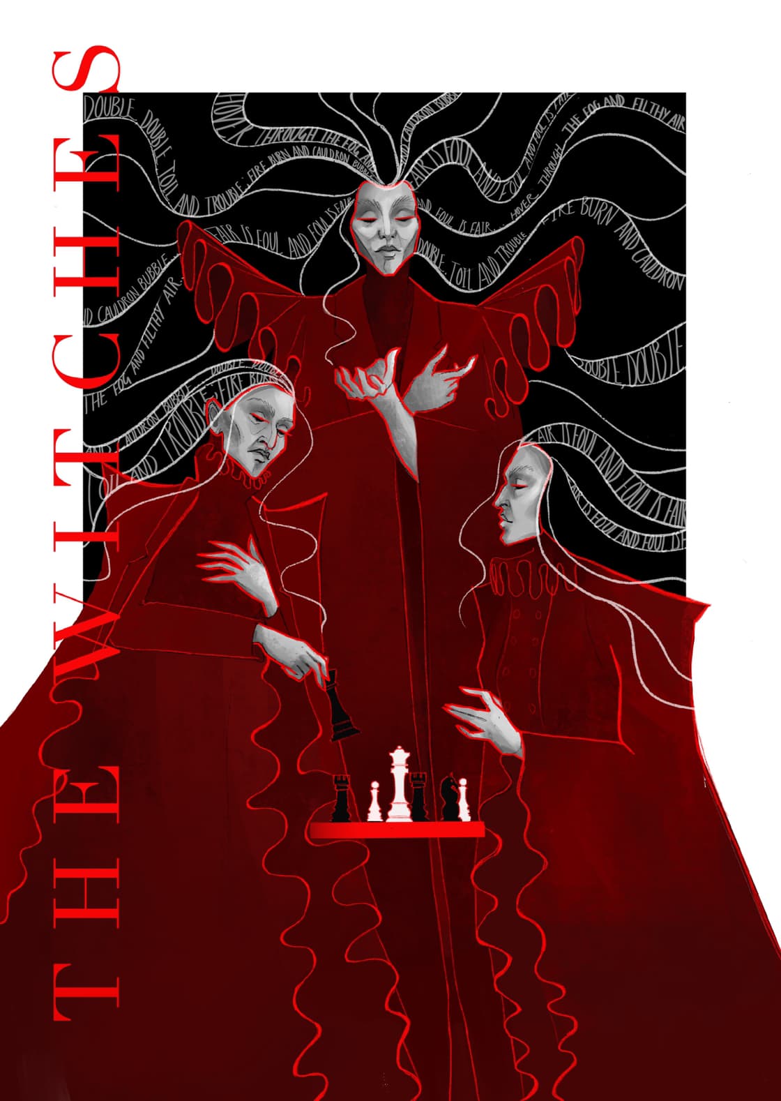 Witches illustration 