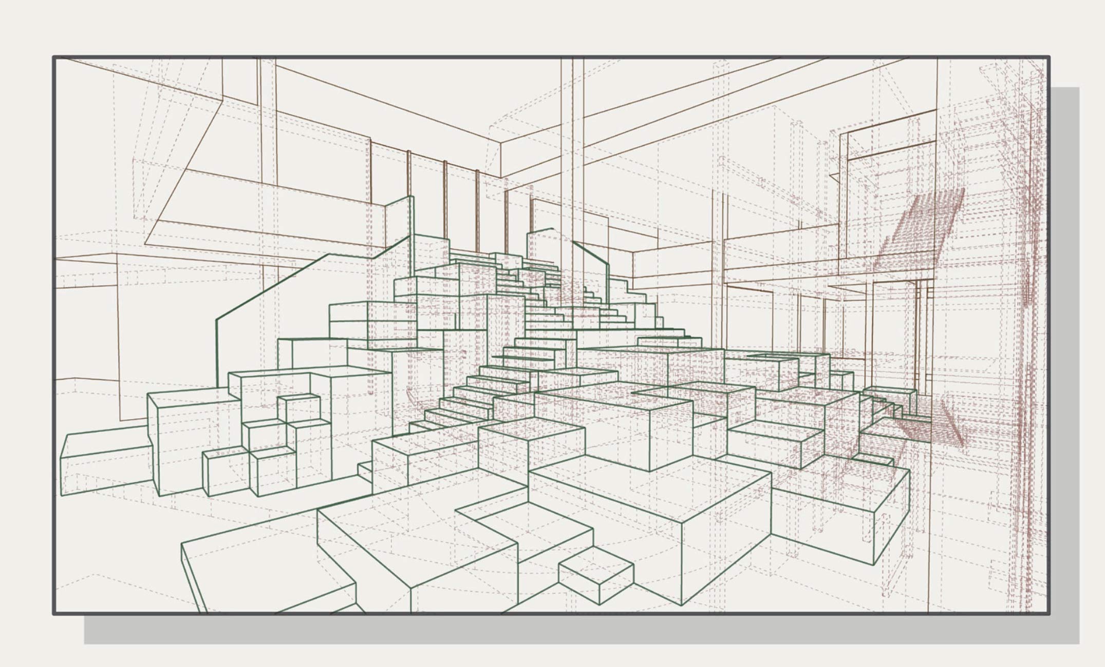 Interior Perspective Storyboards.