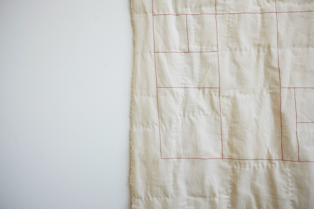 Back detailing of quilt