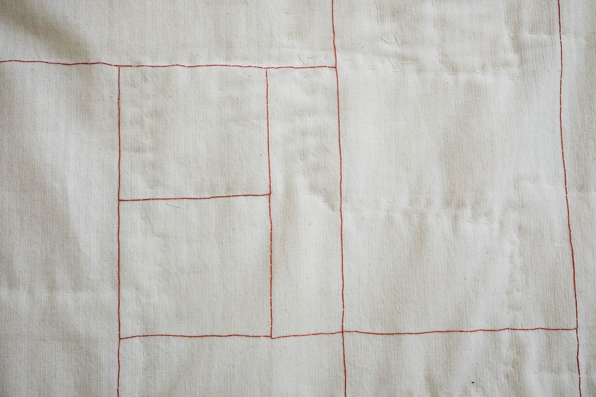 Back detailing of quilt