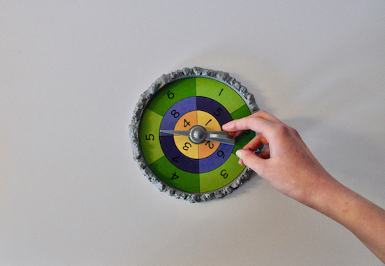 Spinner in use