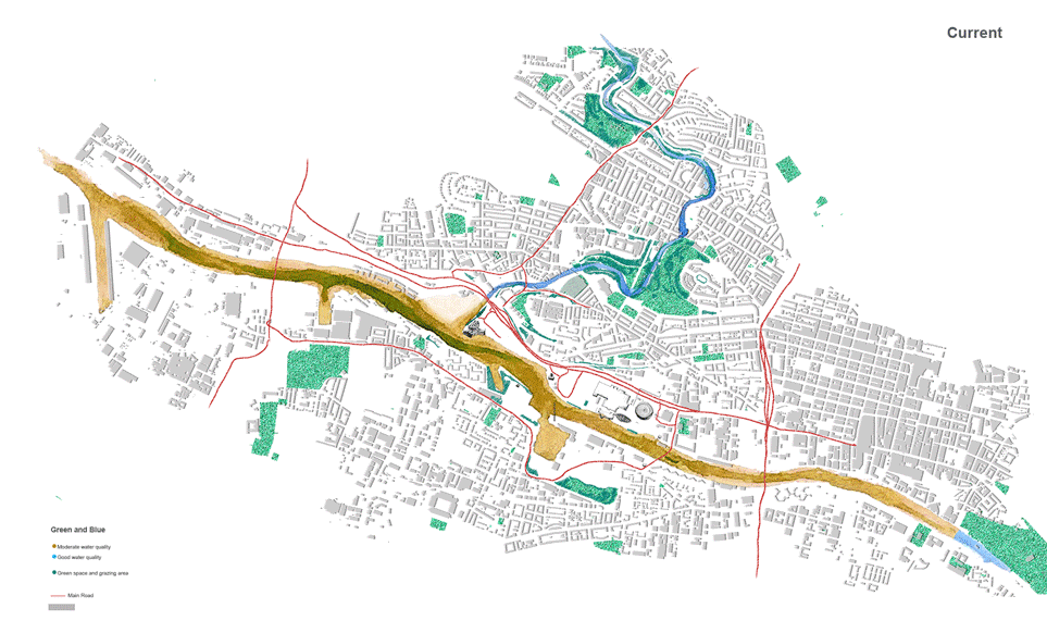 Timescale of Green and Blue dynamic