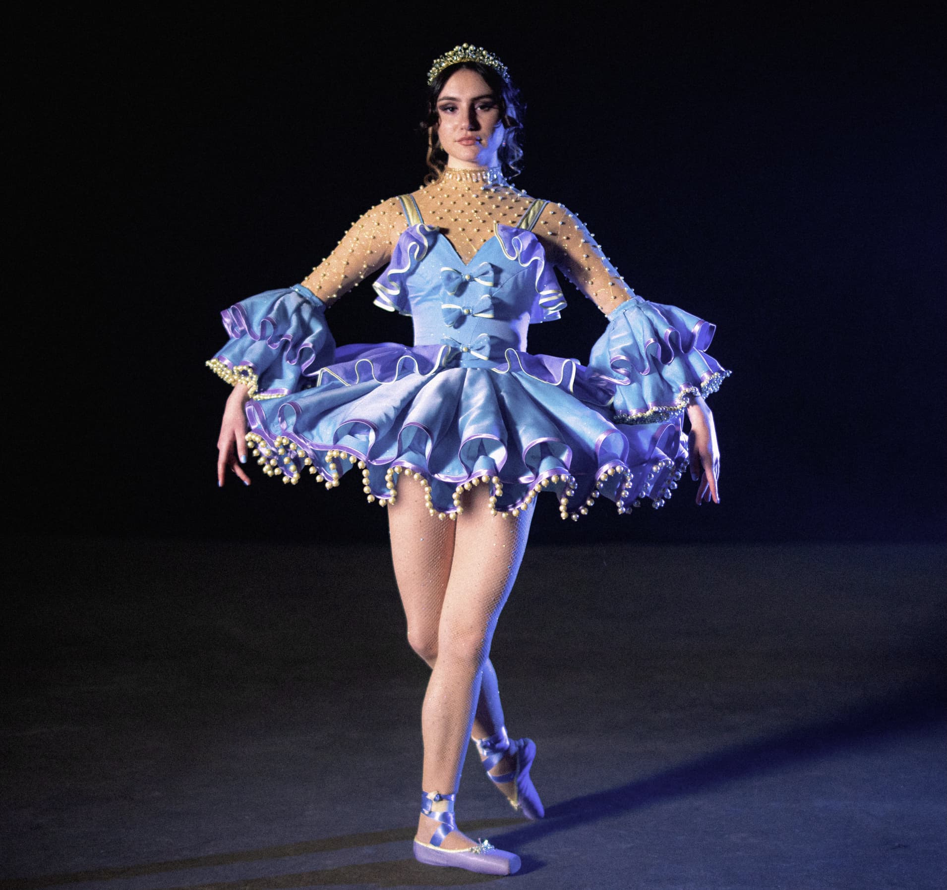 Sugar Plum Fairy Full View photographed by Sandy Butler