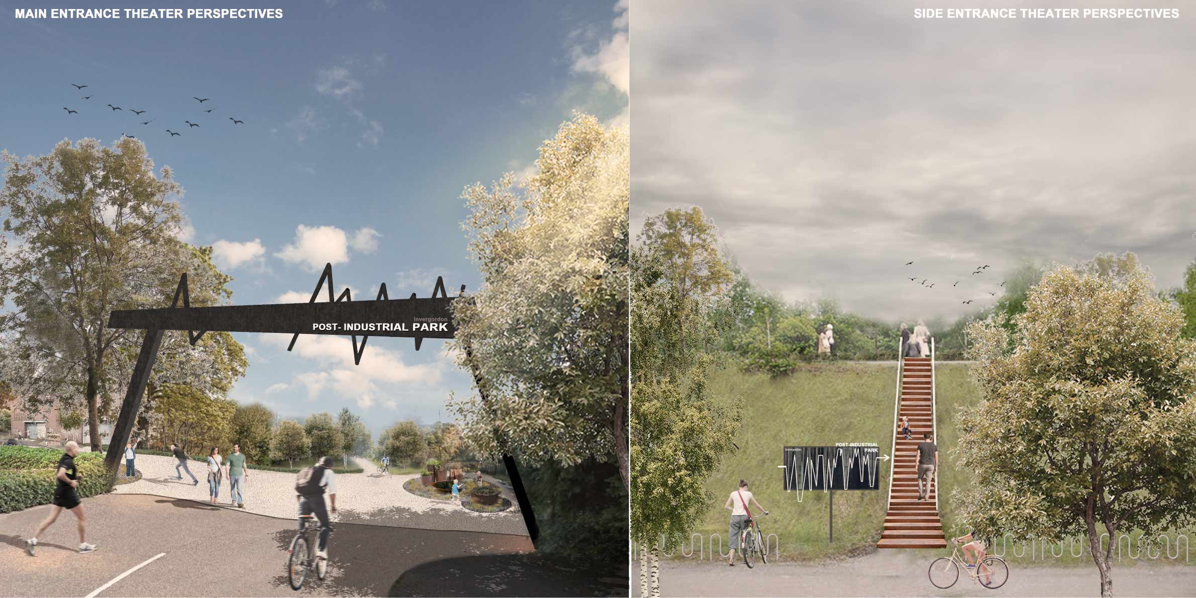 The Interface of Post-industrial park