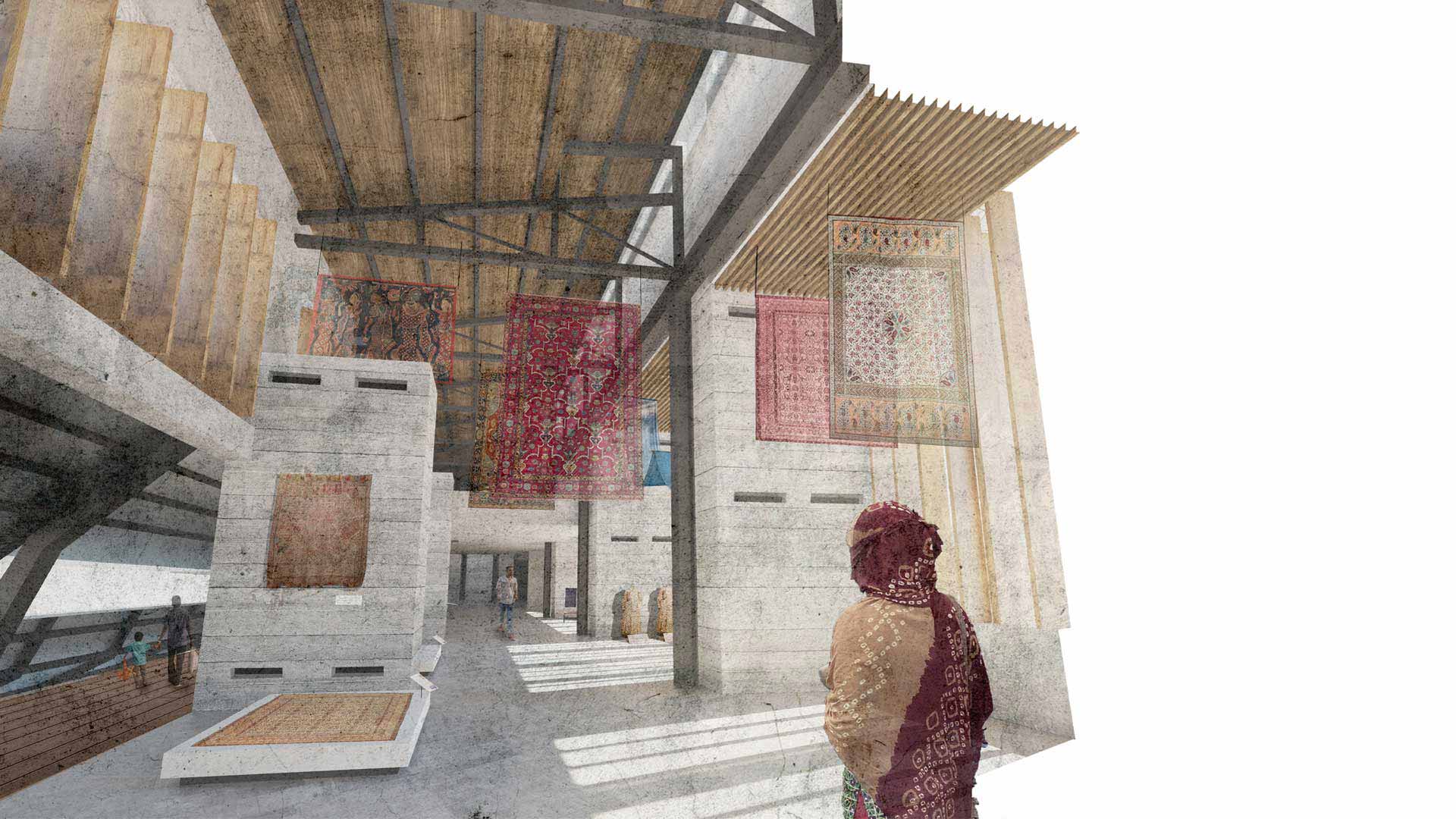 Render of Exhibition Hall