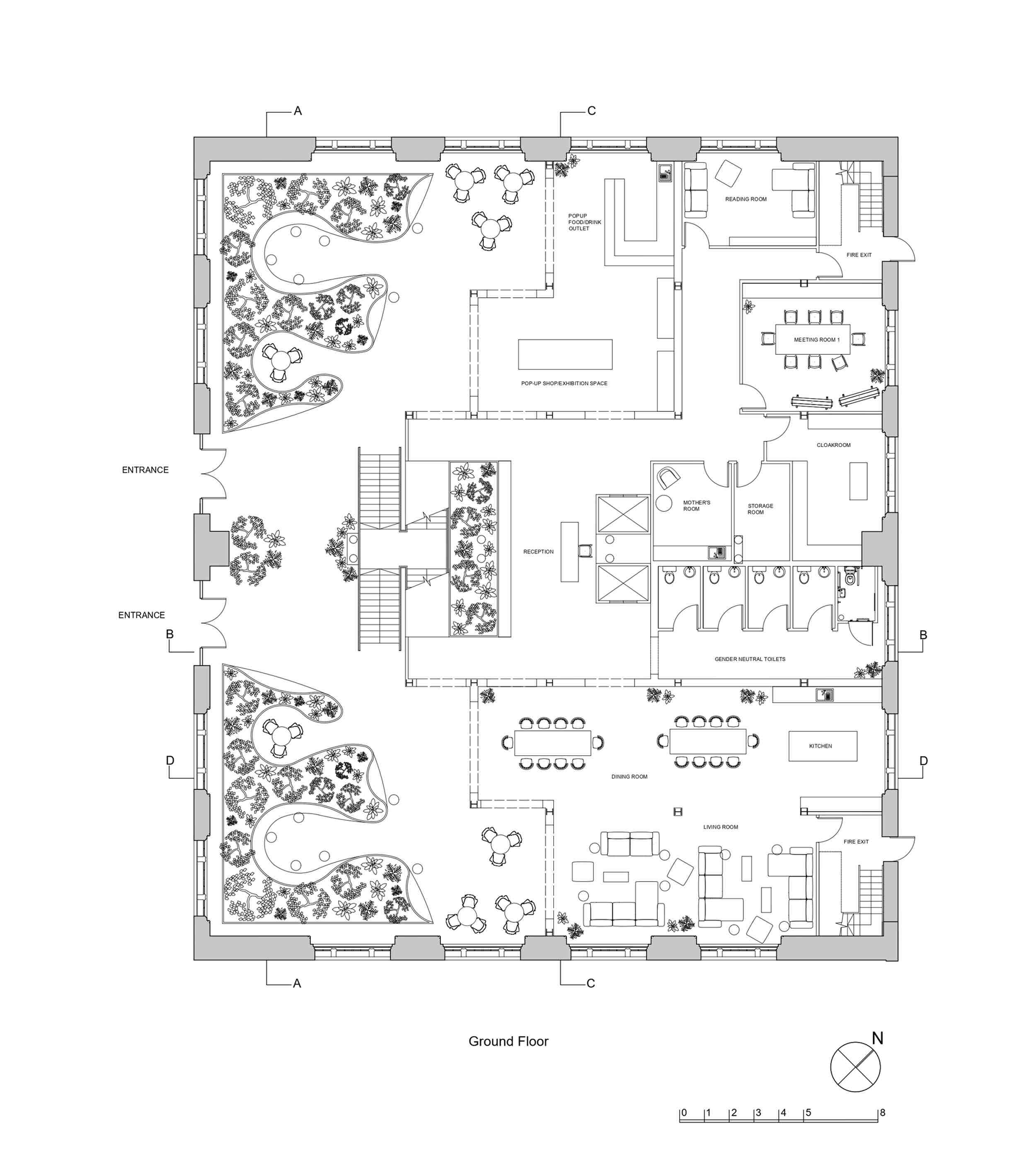 ShrubHub Ground Floor Plan