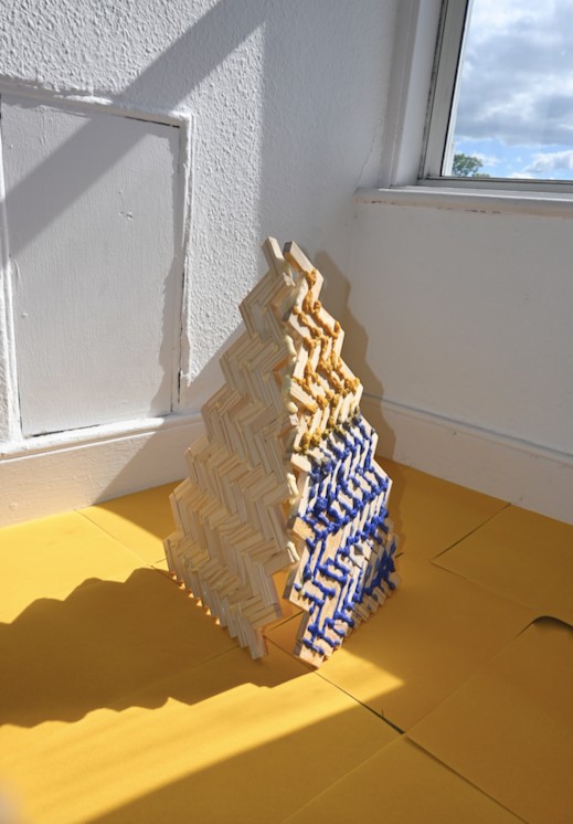 jenga sculpture