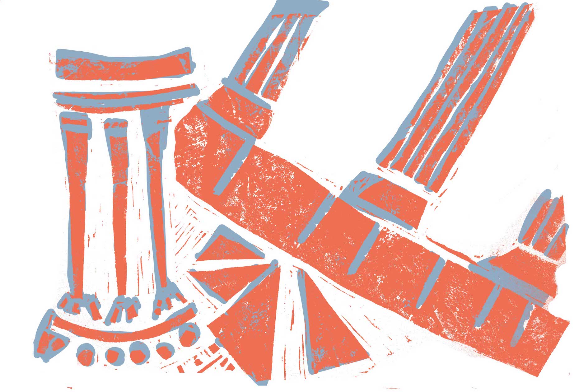 Lino print