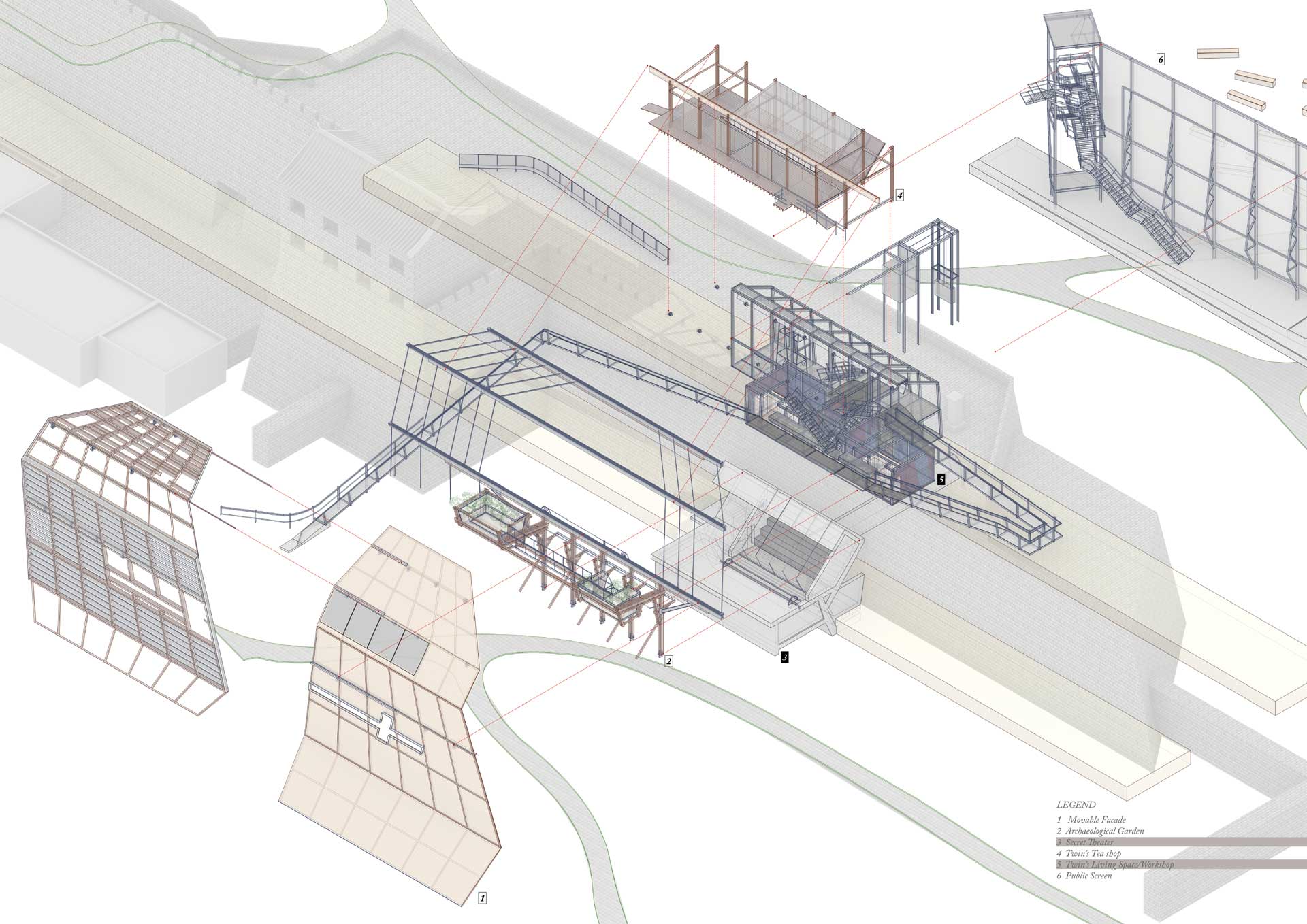 Exploded Isometric Drawing