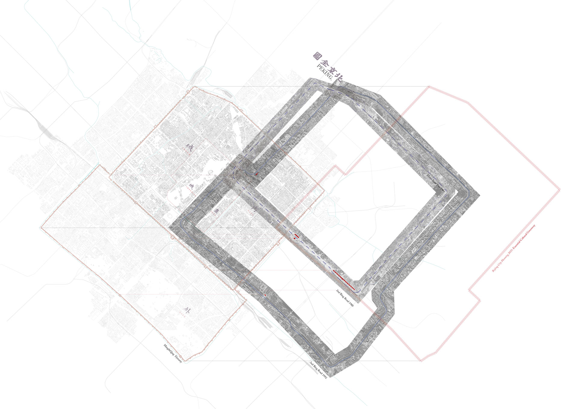Historical Mapping, Beijing City