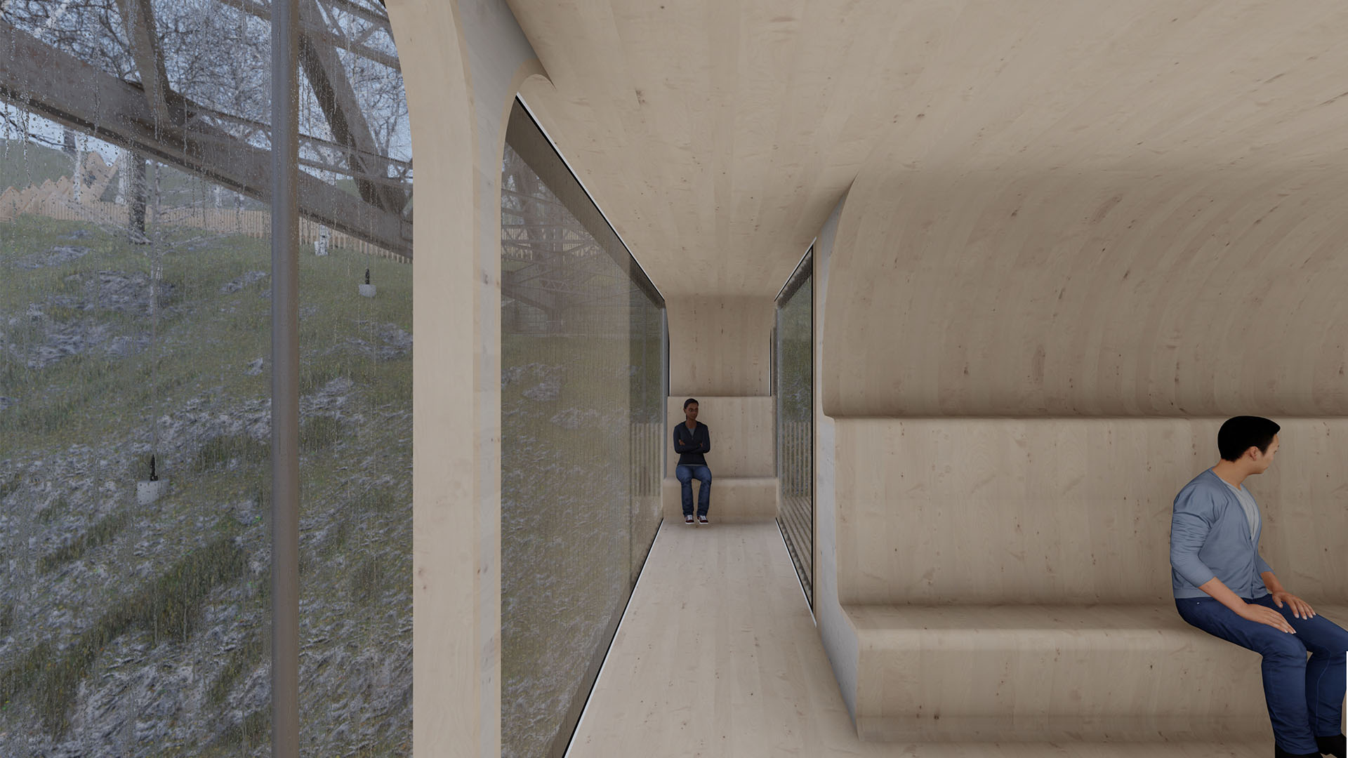 Interior Visualisation of Refuge 2