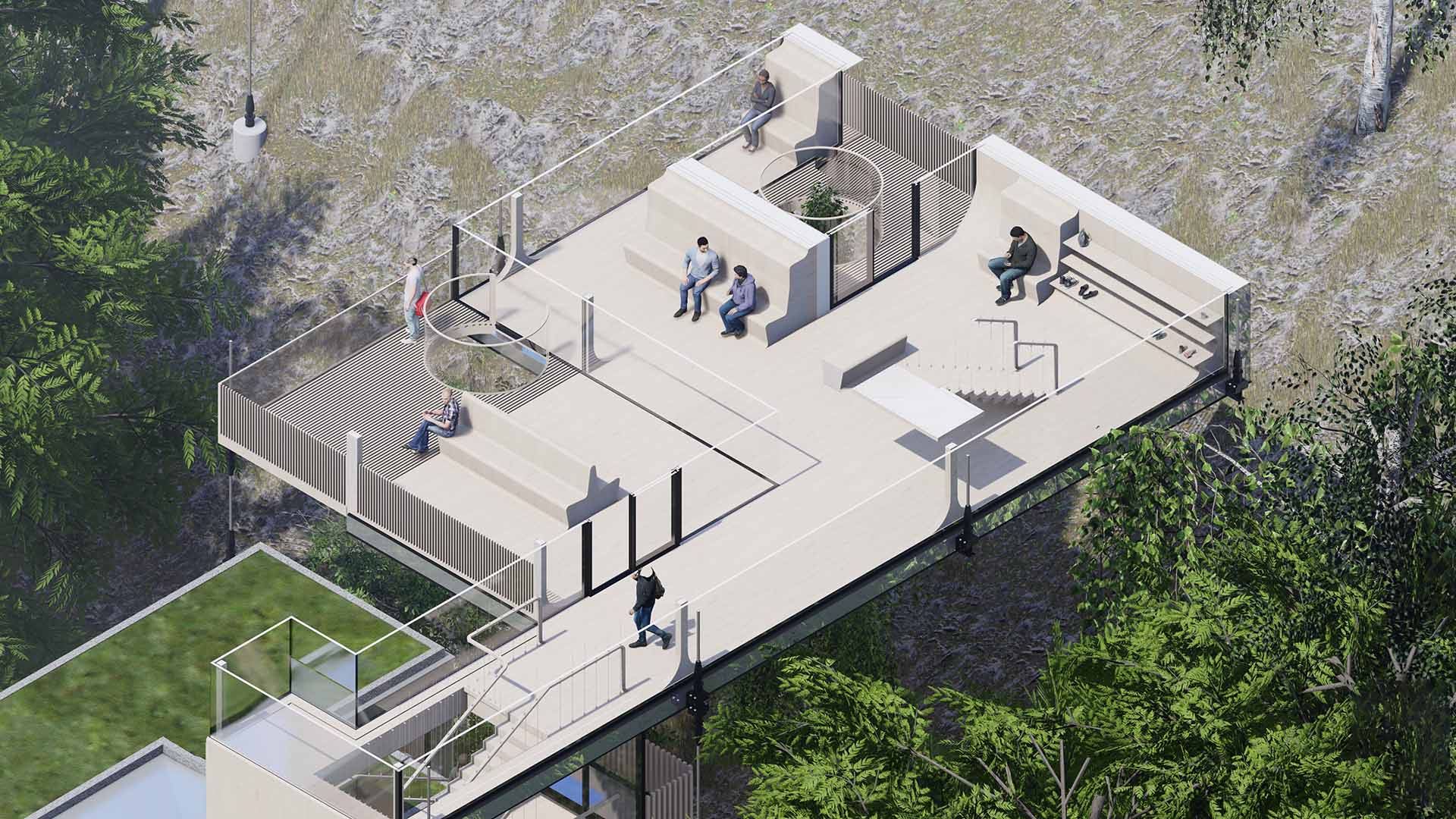 Isometric Plan of Refuge 2