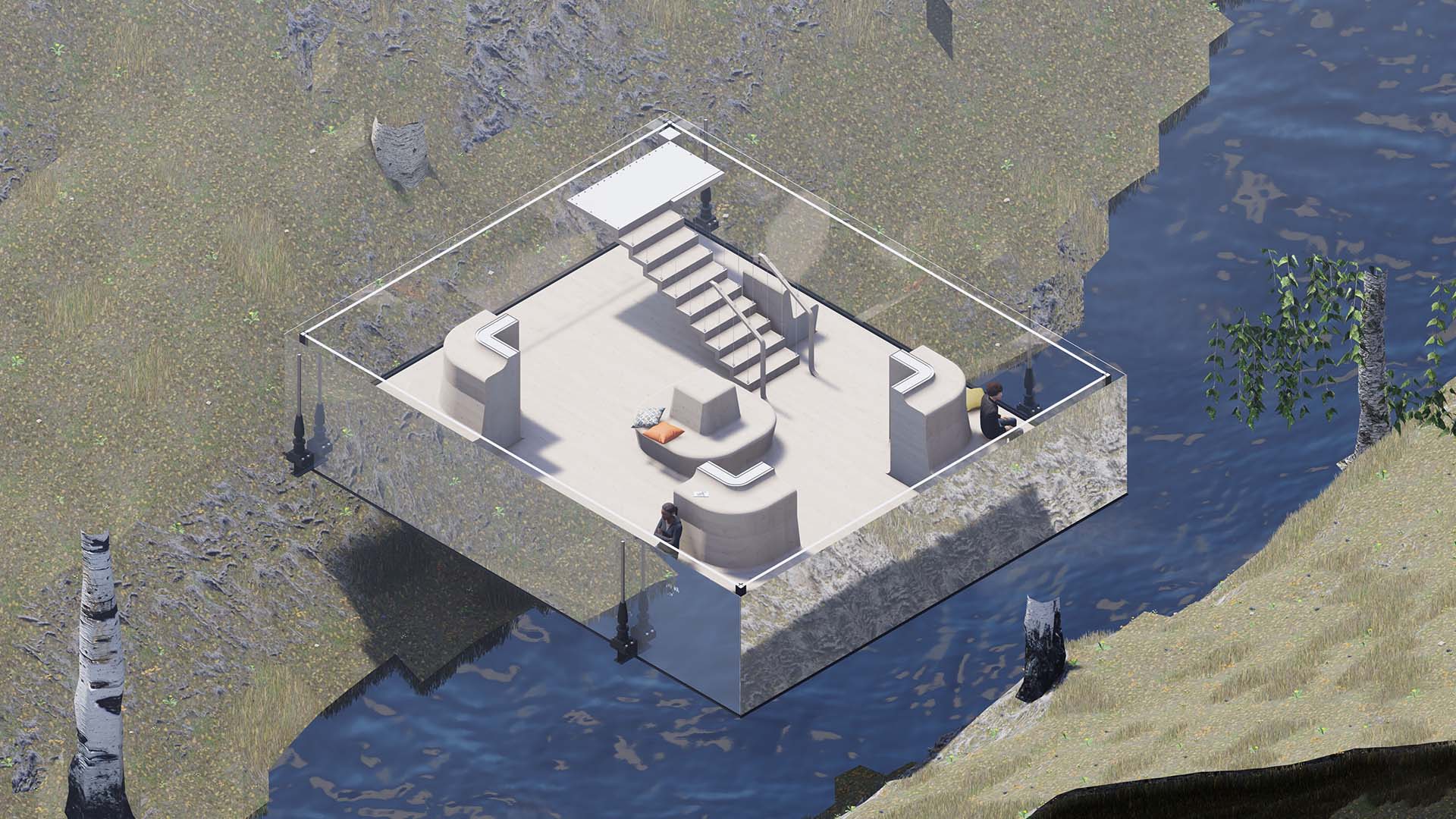 Isometric Plan of the Sanctuary