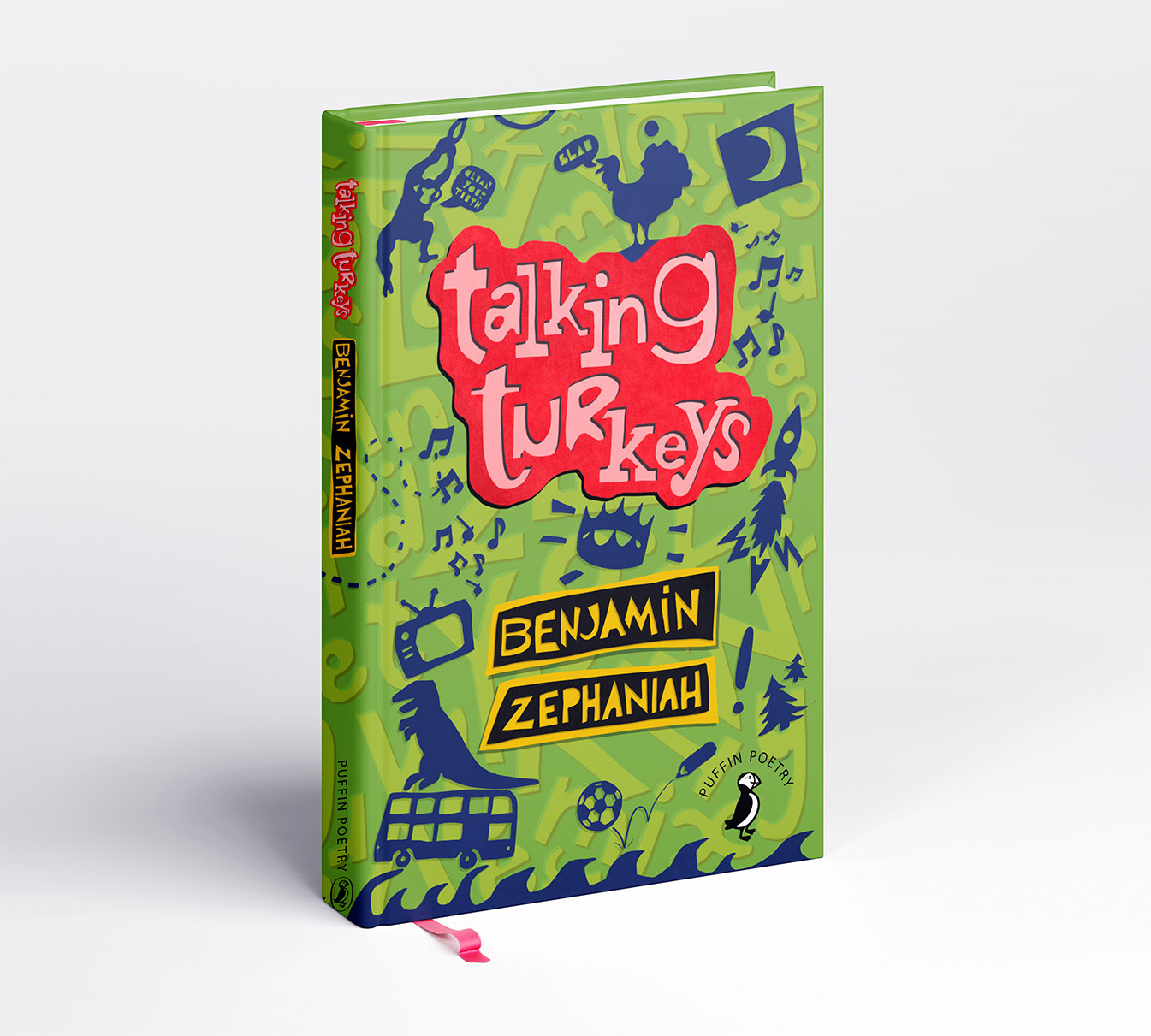 Penguin Student Design Award - Mock up Talking Turkeys by Benjamin Zephaniah Cover