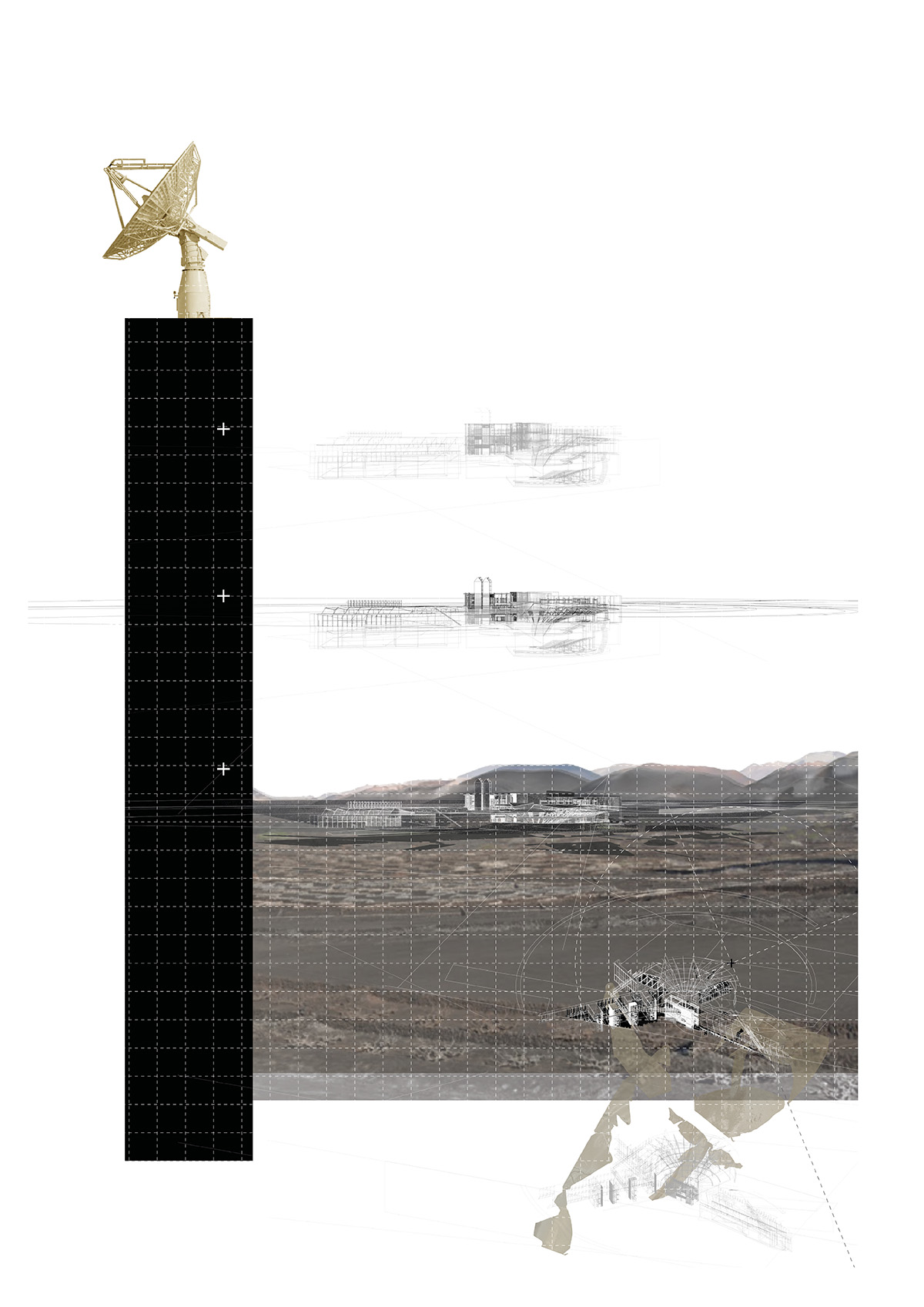 Building proposal / View from road LZ-30