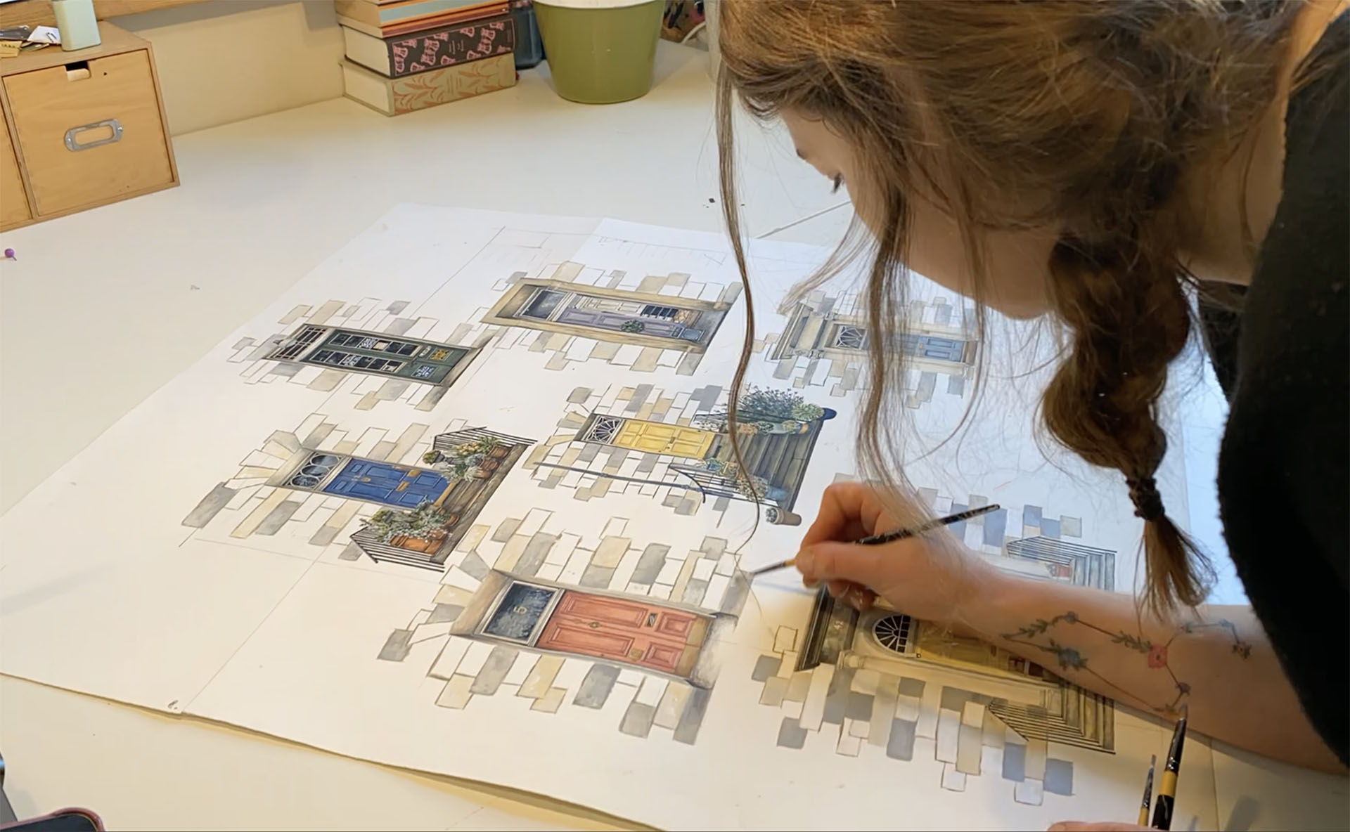 Painting Threads of Edinburgh