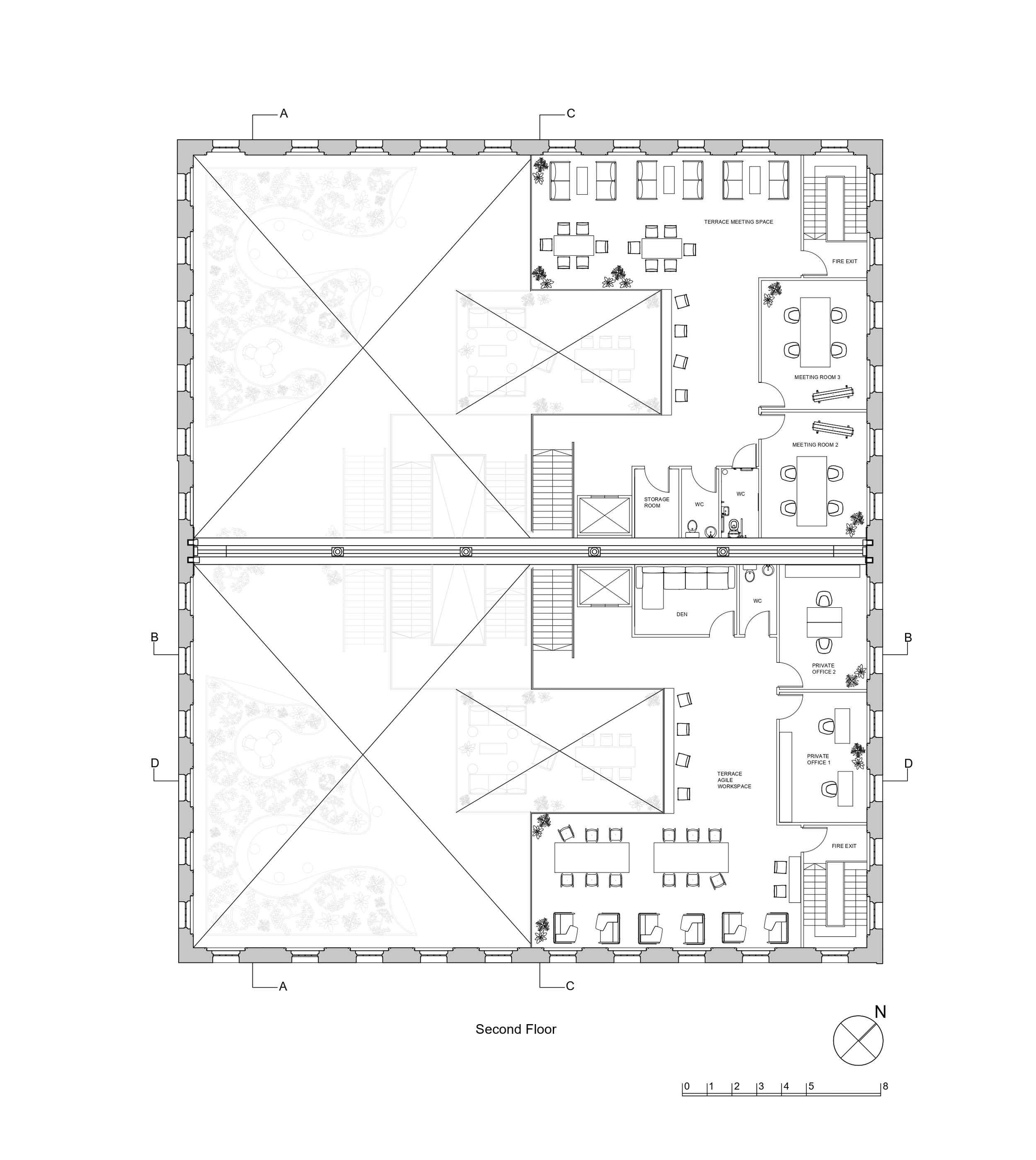 ShrubHub SecondFloor Plan