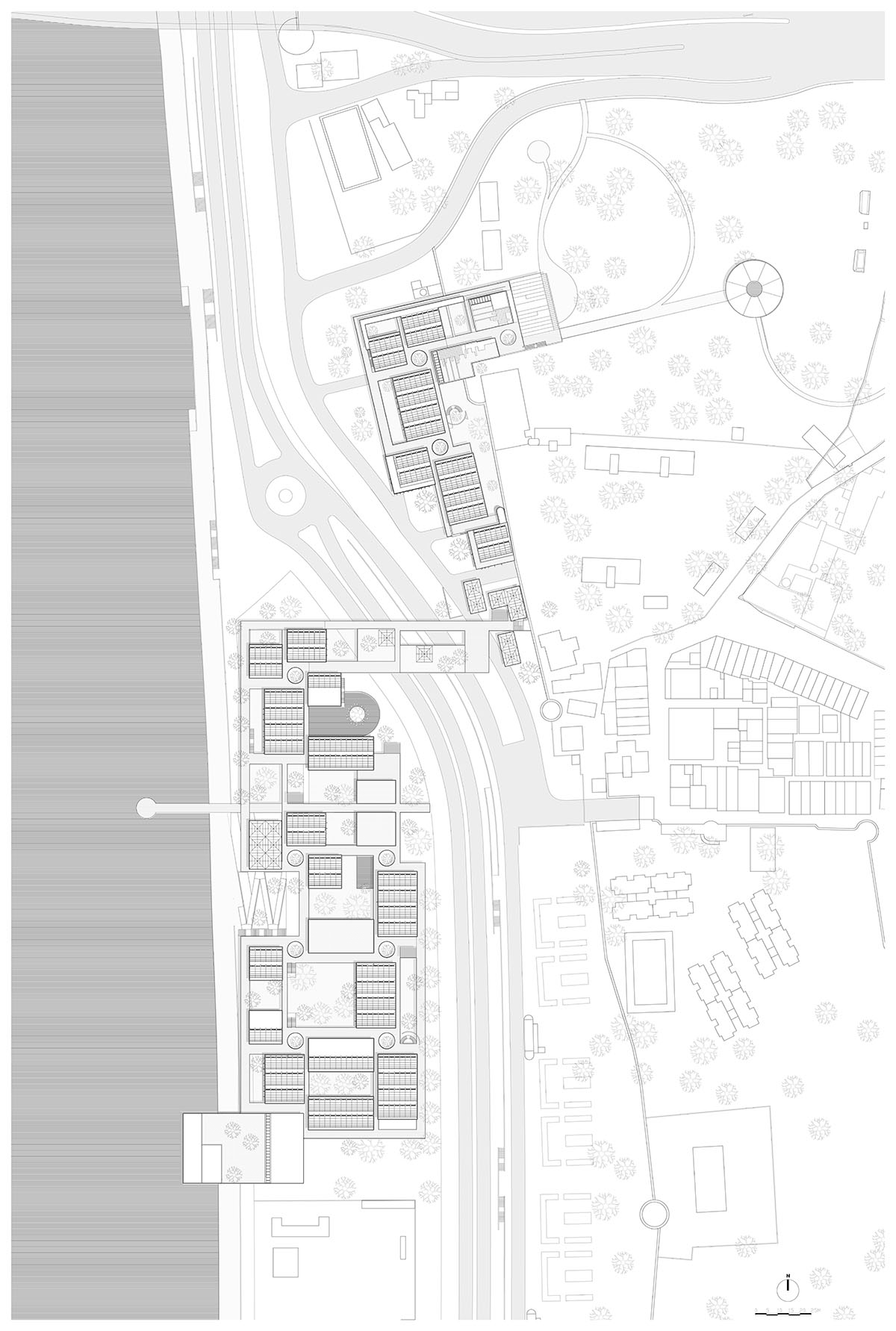 Site Plan of Mat Campus
