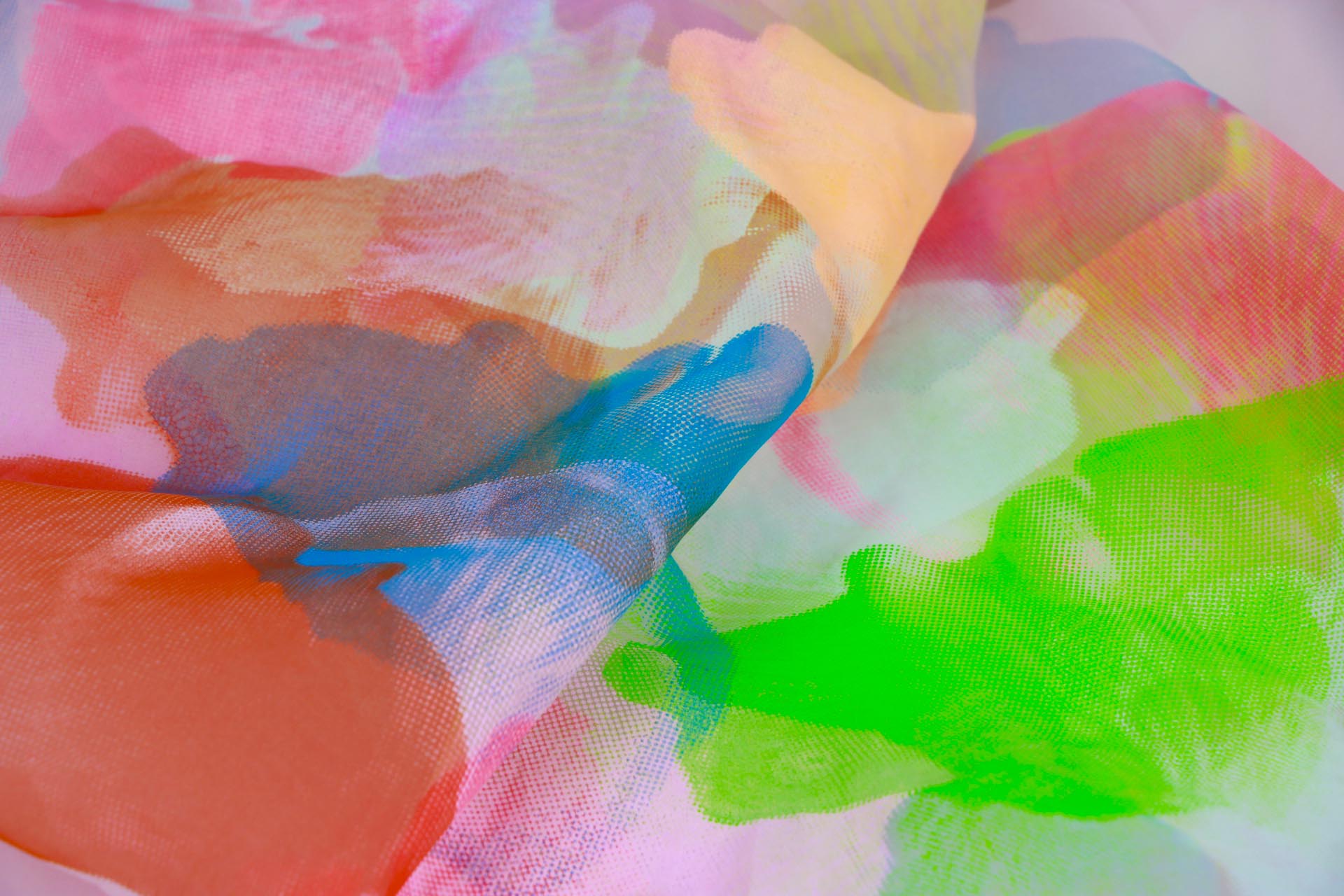 A Colourful Hybrid Textile