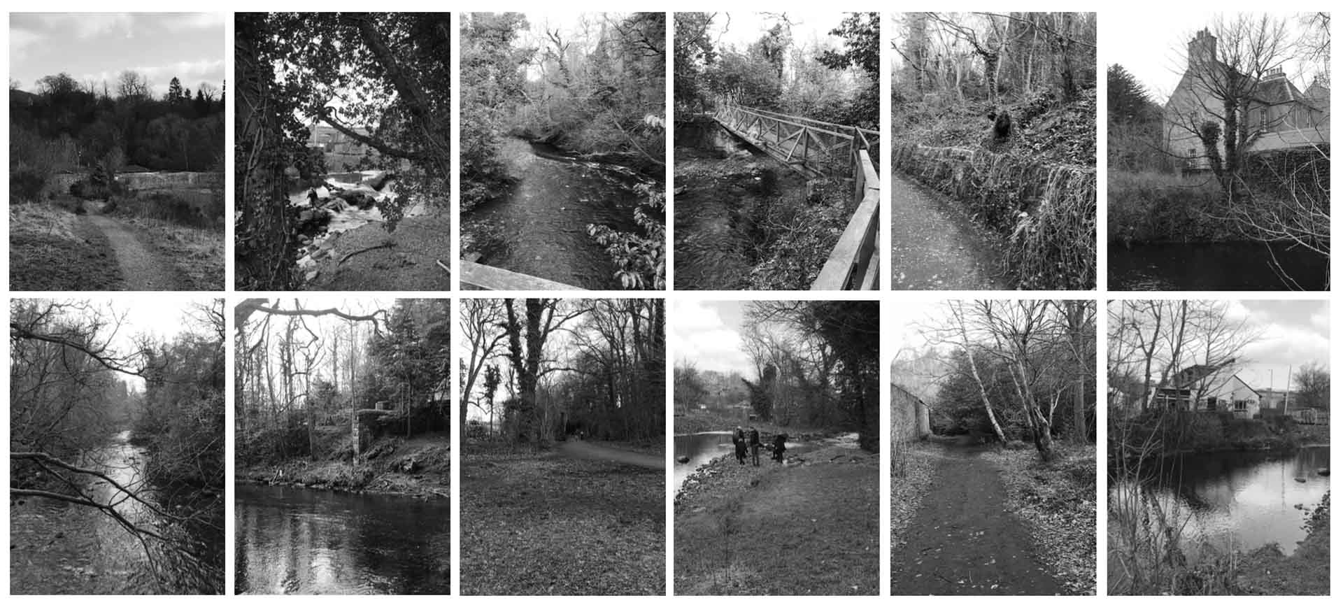 A series of 12 key views identified at the site that were to be maintained within the design to allow connection between building users, the river and their environments.