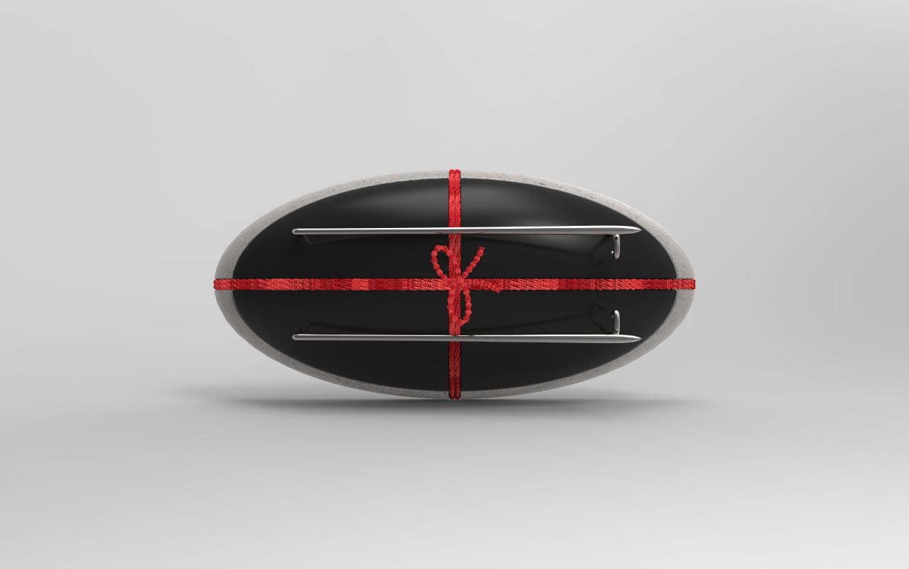 brooch <on the same boat>