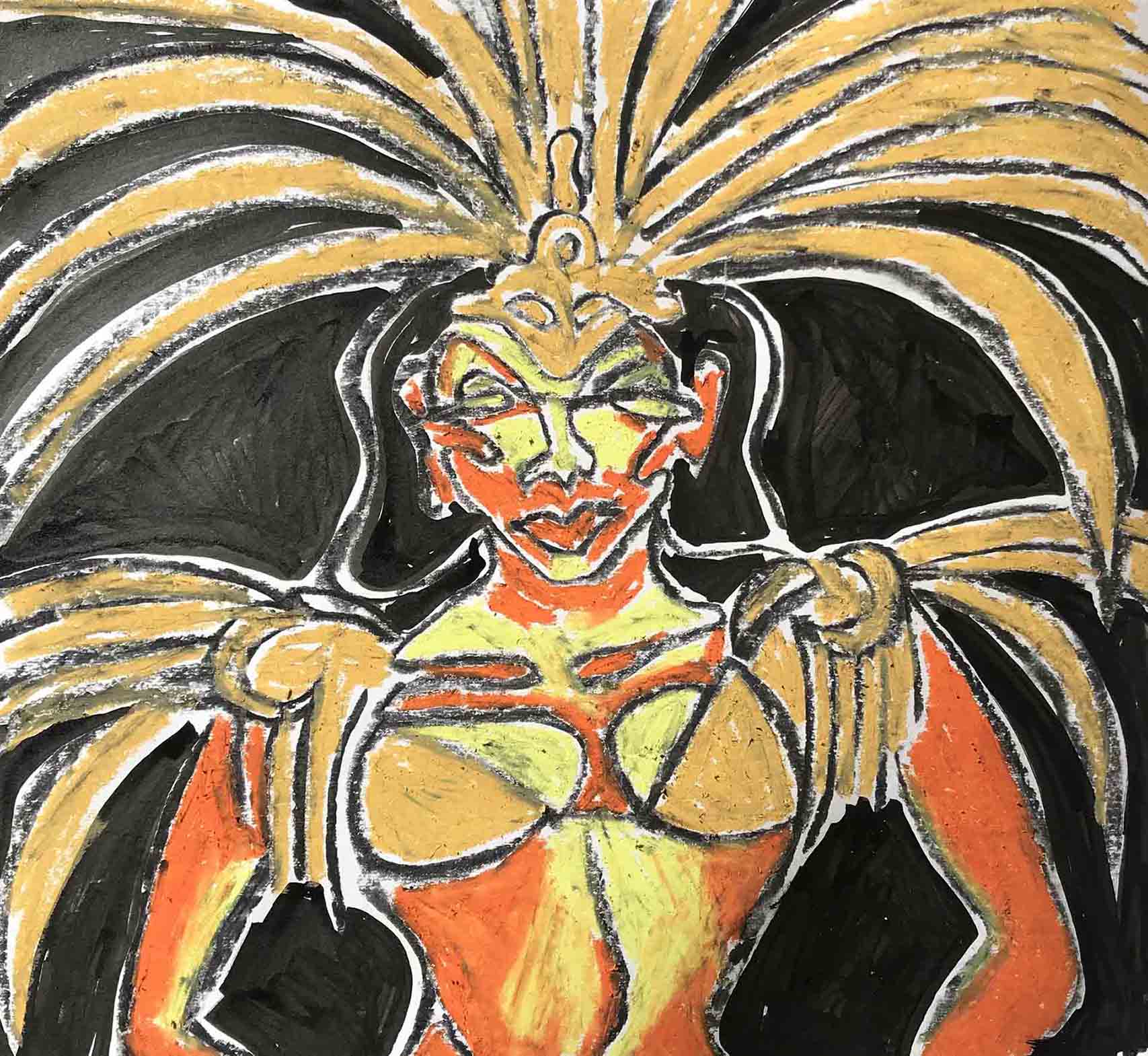 Burlesque Dancer