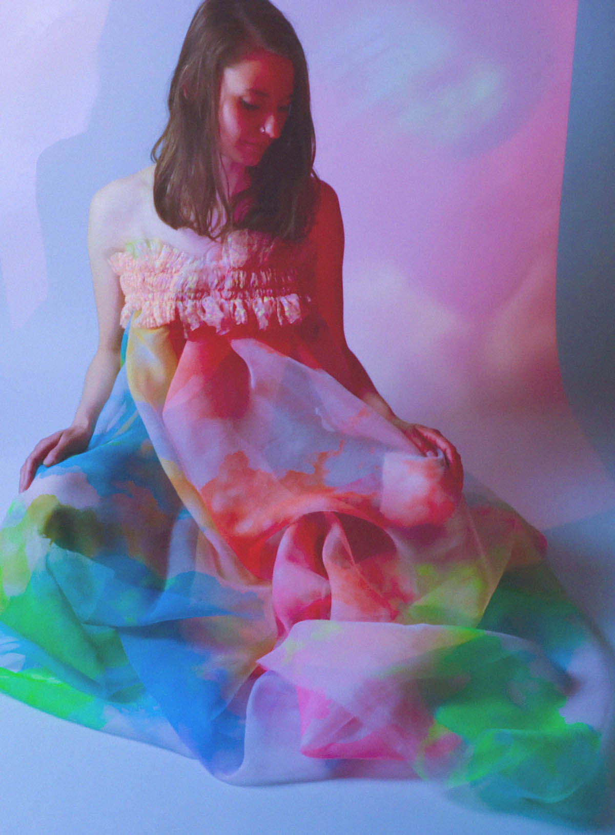 A Colourful Hybrid Textile