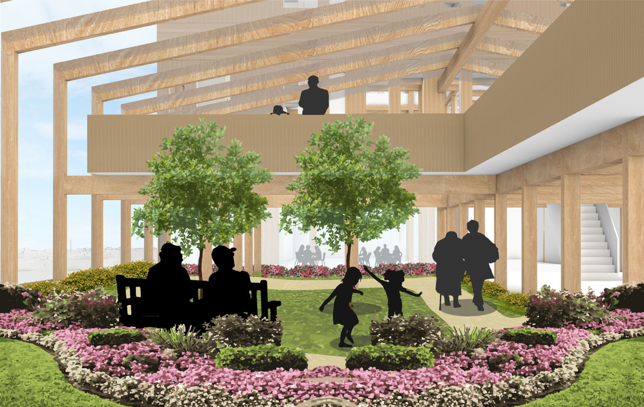 Perspective Collage of the Green House: Creating a Human Connection to Nature