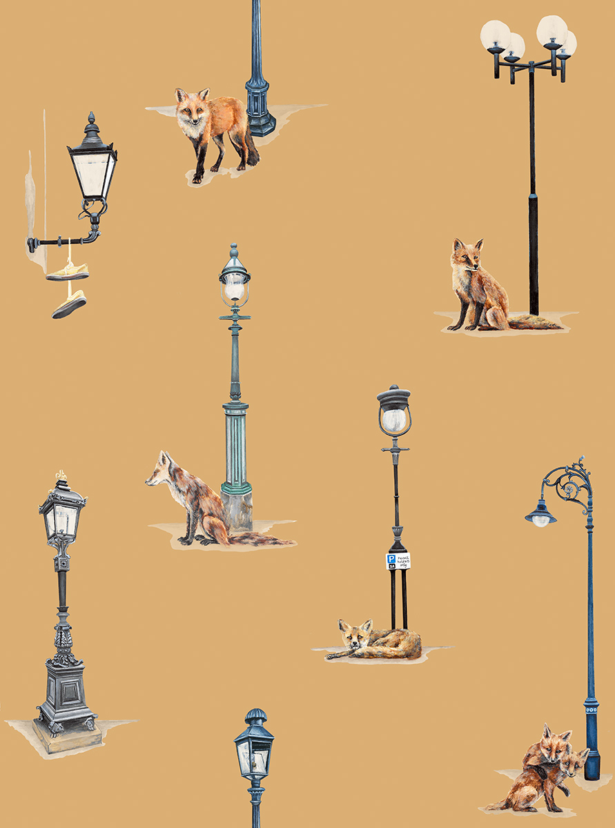 When The Sun sets Tile