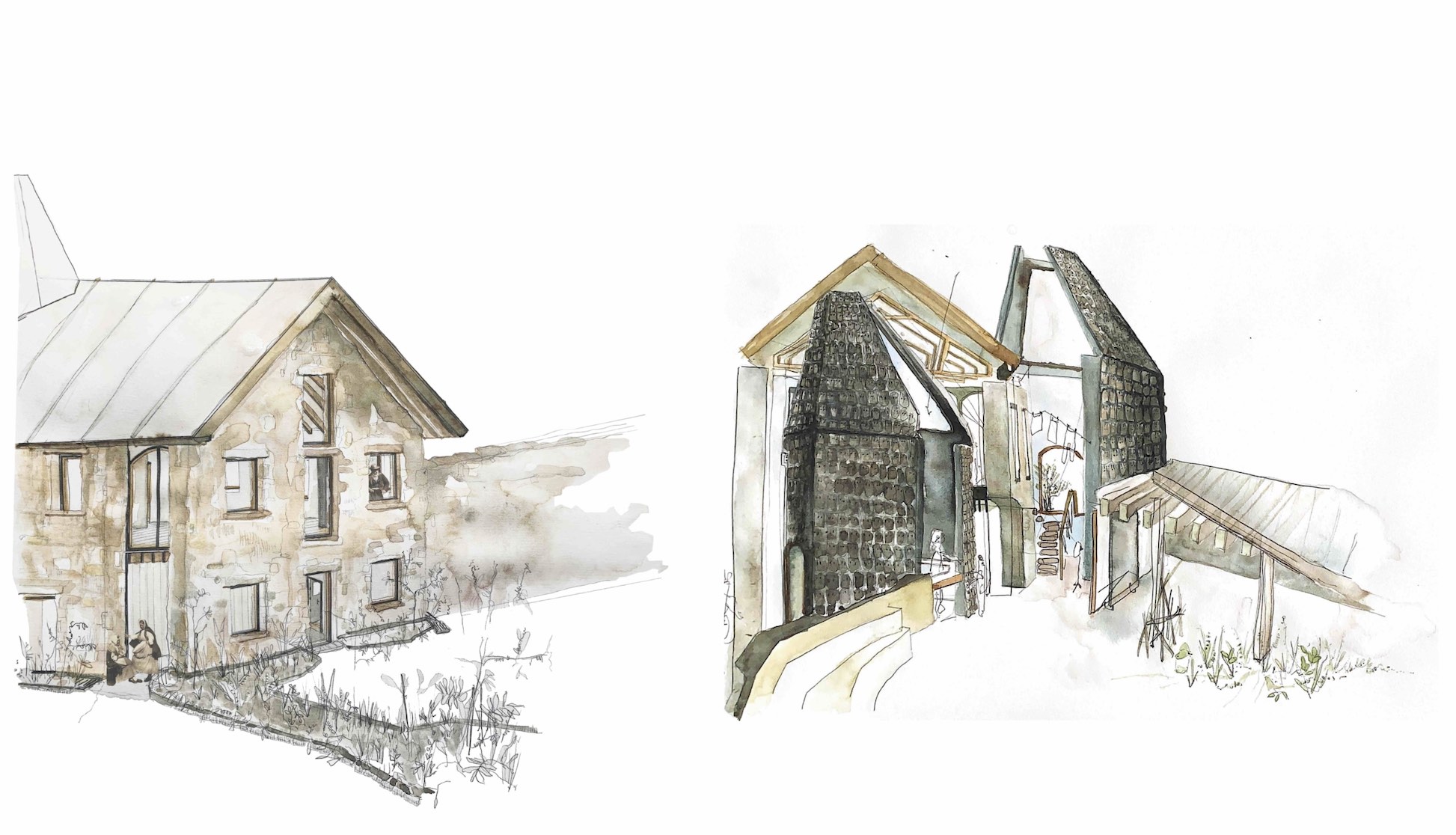 Watercolour sketches