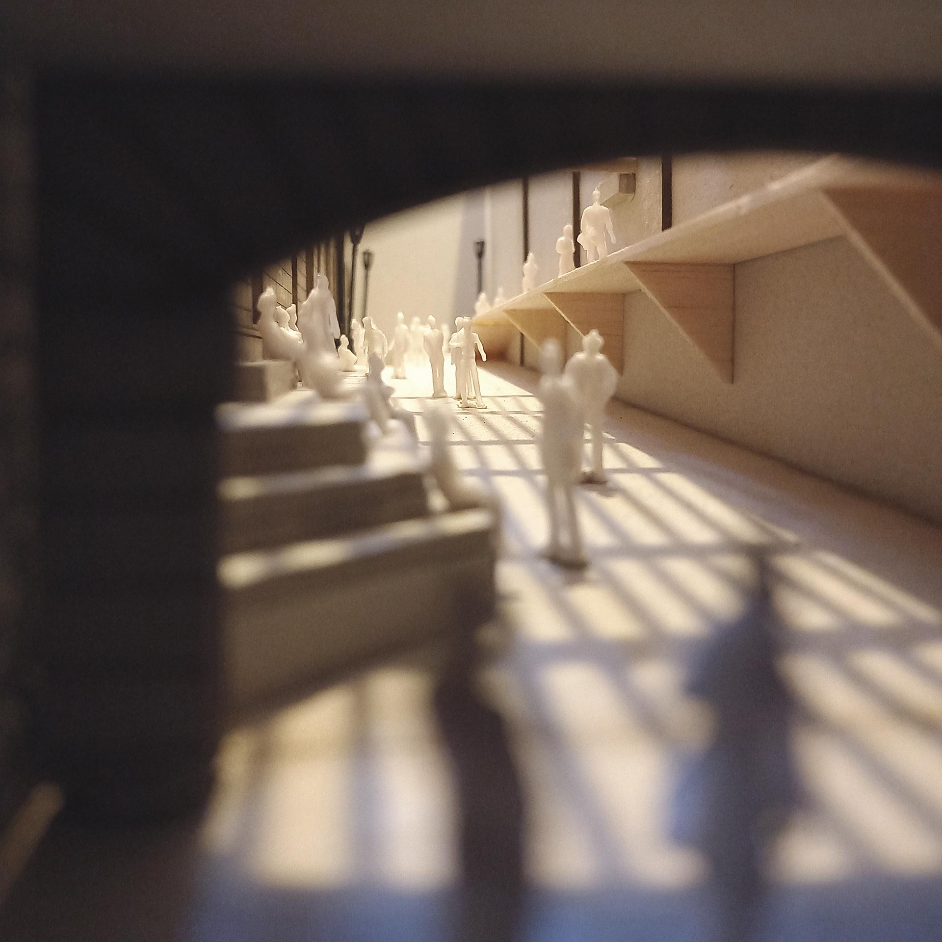 Photo of street model