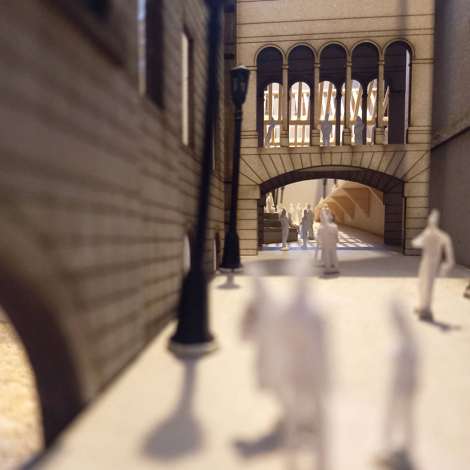 Photo of model West College Street