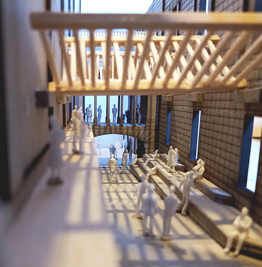 Photo of street model