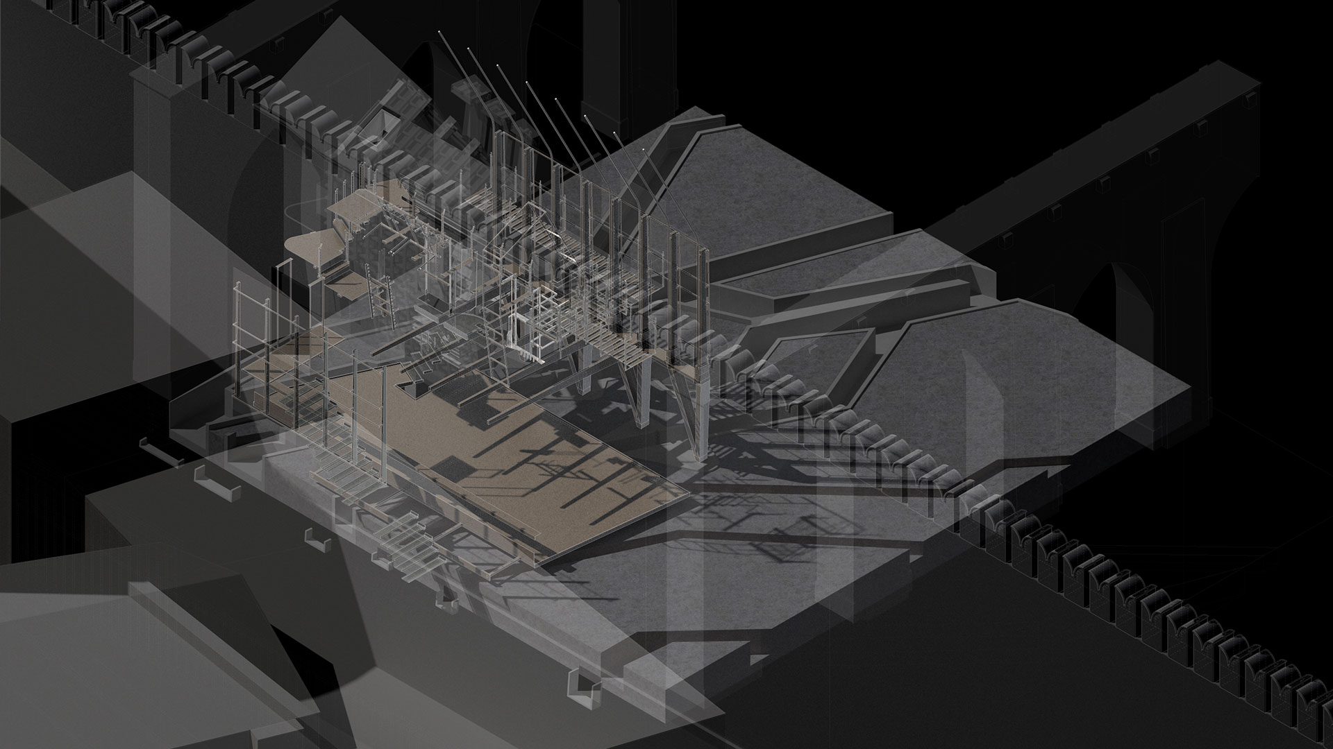 The Garden of Acqua Alta - The Masts