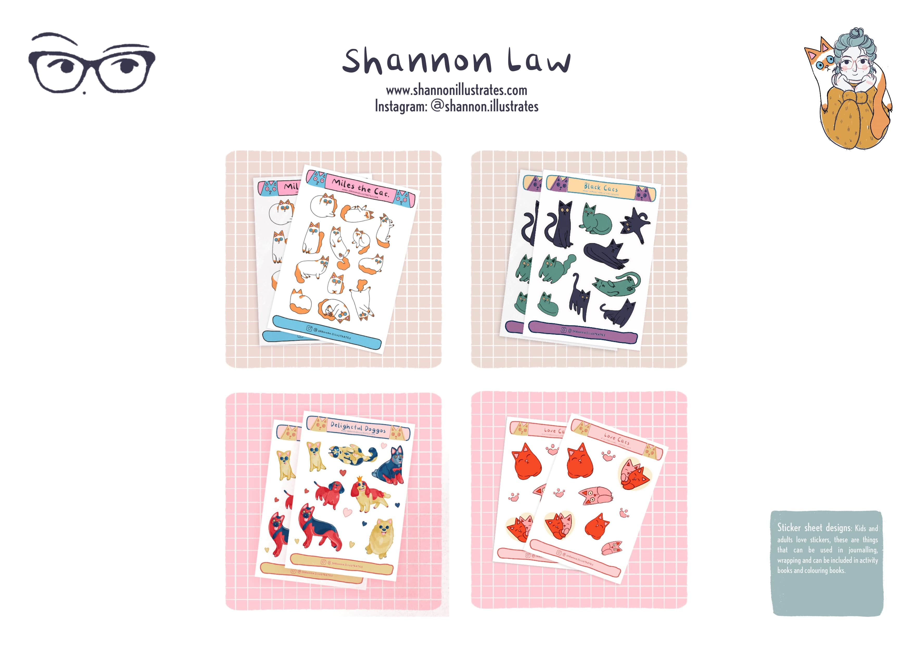 Selection of Sticker Packs